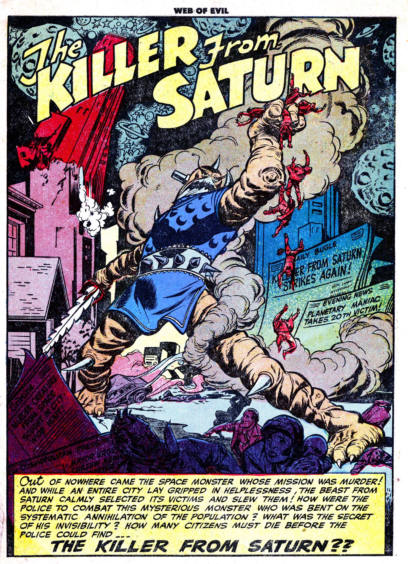 Read online Web of Evil comic -  Issue #3 - 3