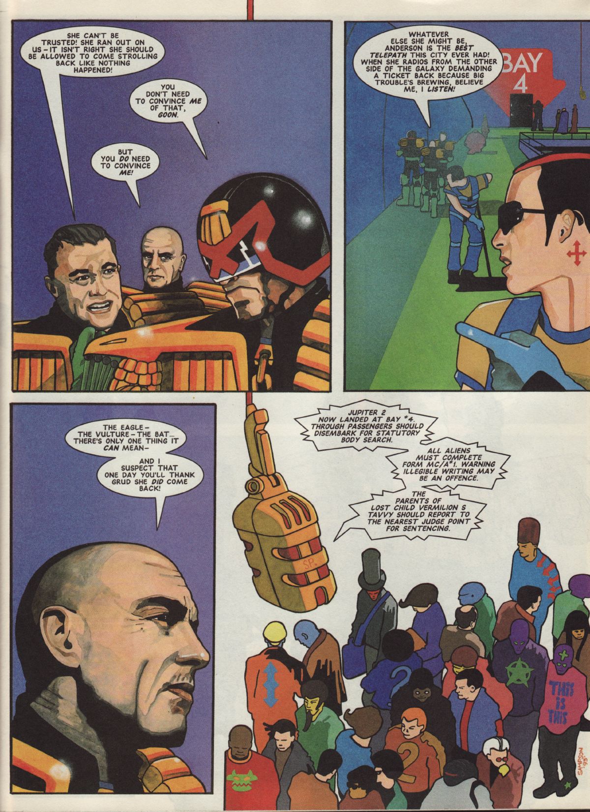 Read online Judge Dredd: The Megazine (vol. 2) comic -  Issue #73 - 46