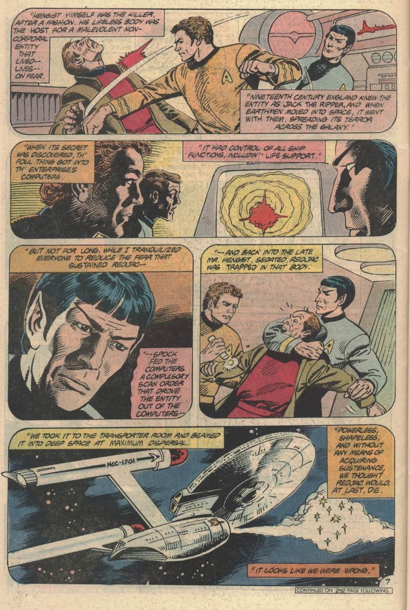 Read online Star Trek (1984) comic -  Issue #22 - 8