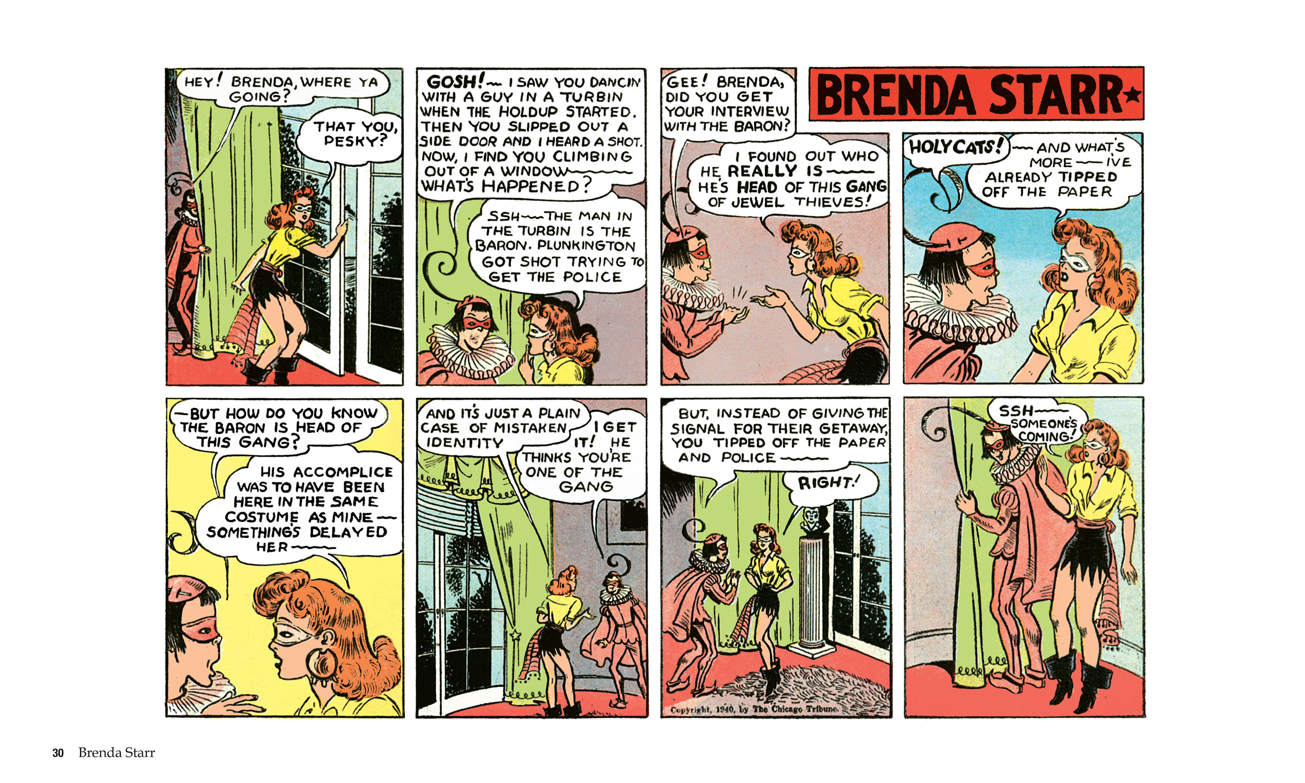Read online Brenda Starr, Reporter: The Collected Dailies and Sundays comic -  Issue # TPB (Part 1) - 31