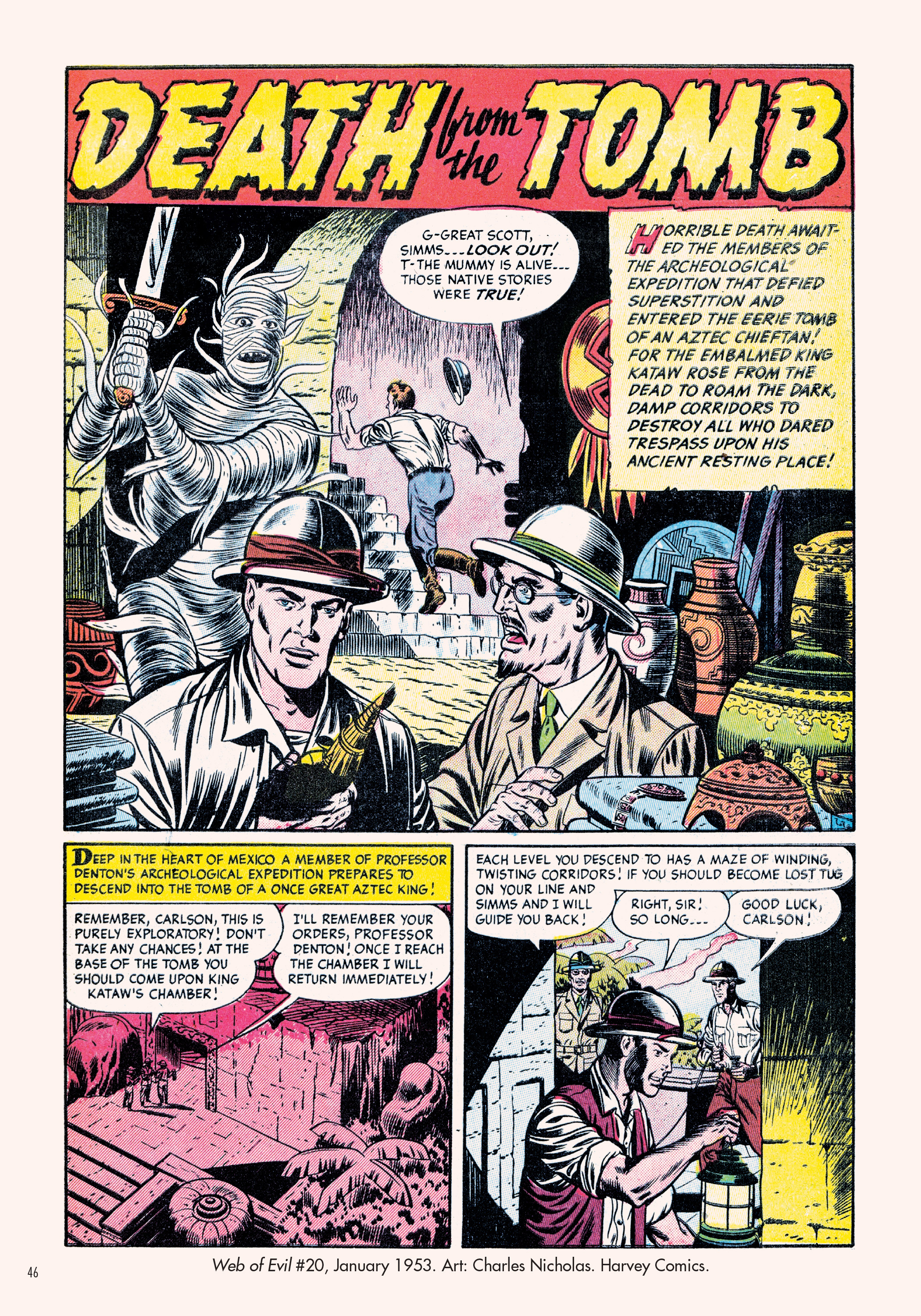 Read online Classic Monsters of Pre-Code Horror Comics: Mummies comic -  Issue # TPB - 46