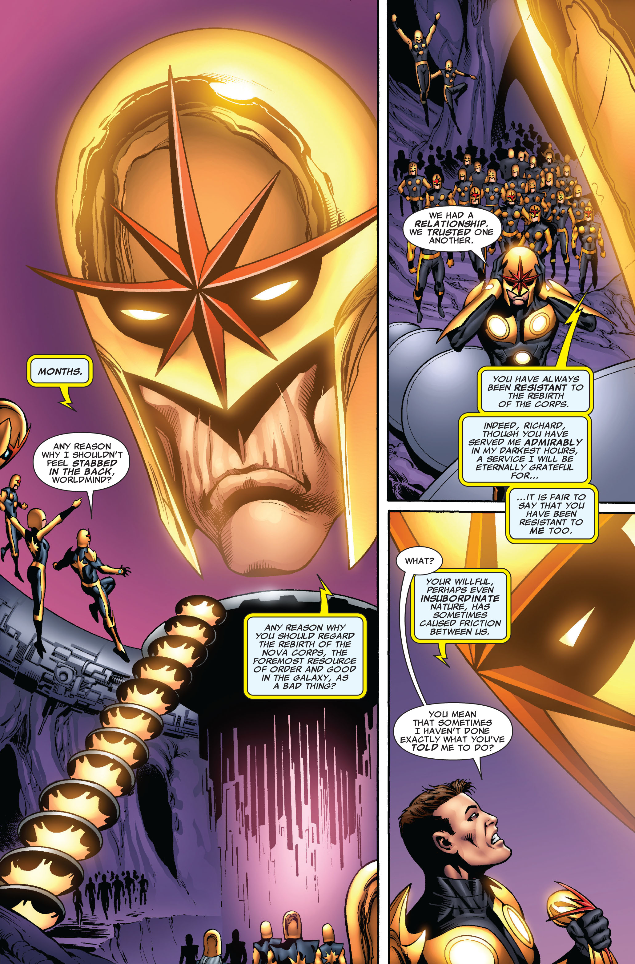 Read online Nova (2007) comic -  Issue #21 - 7