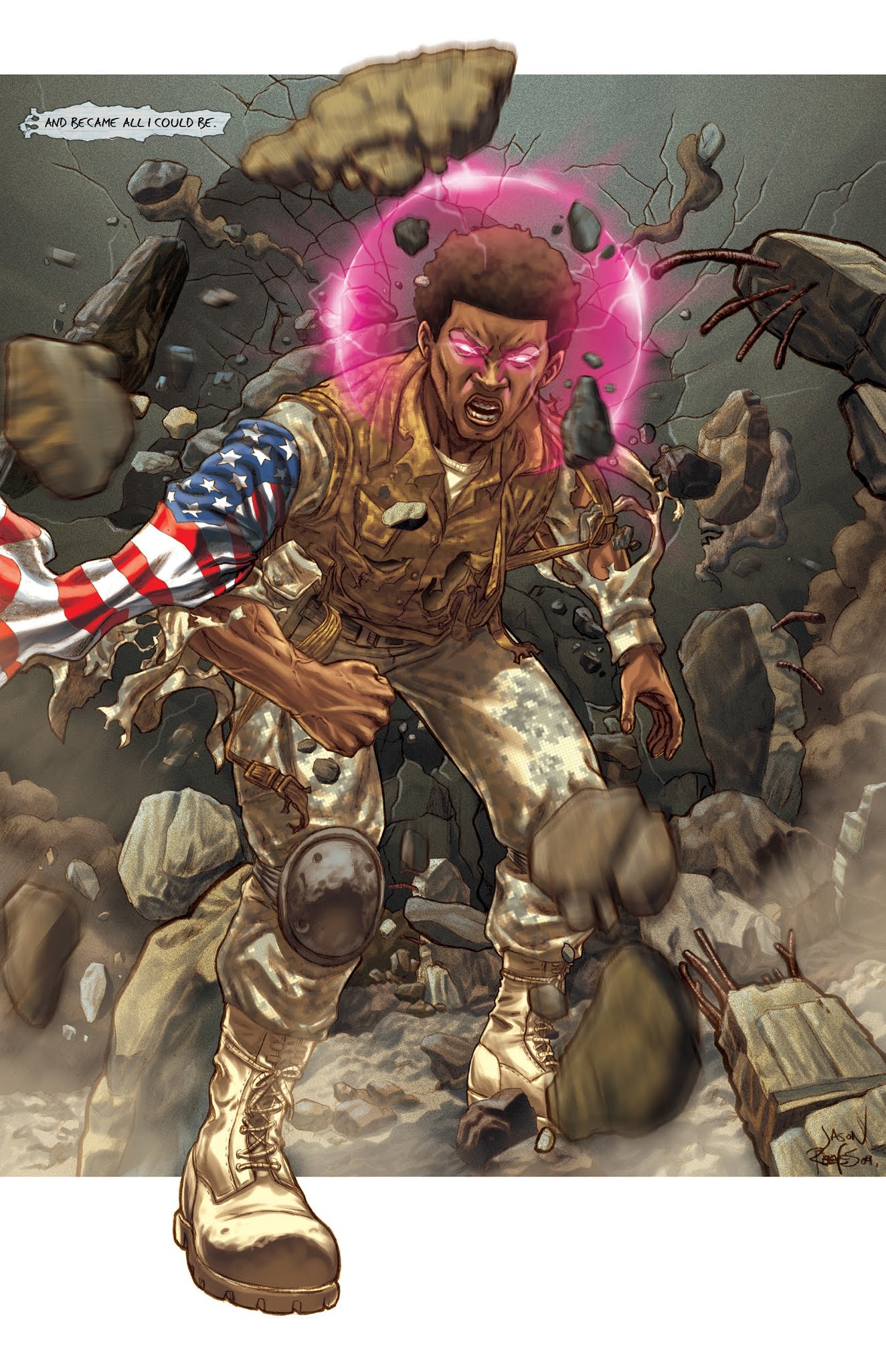 Read online OneNation comic -  Issue #1 - 5