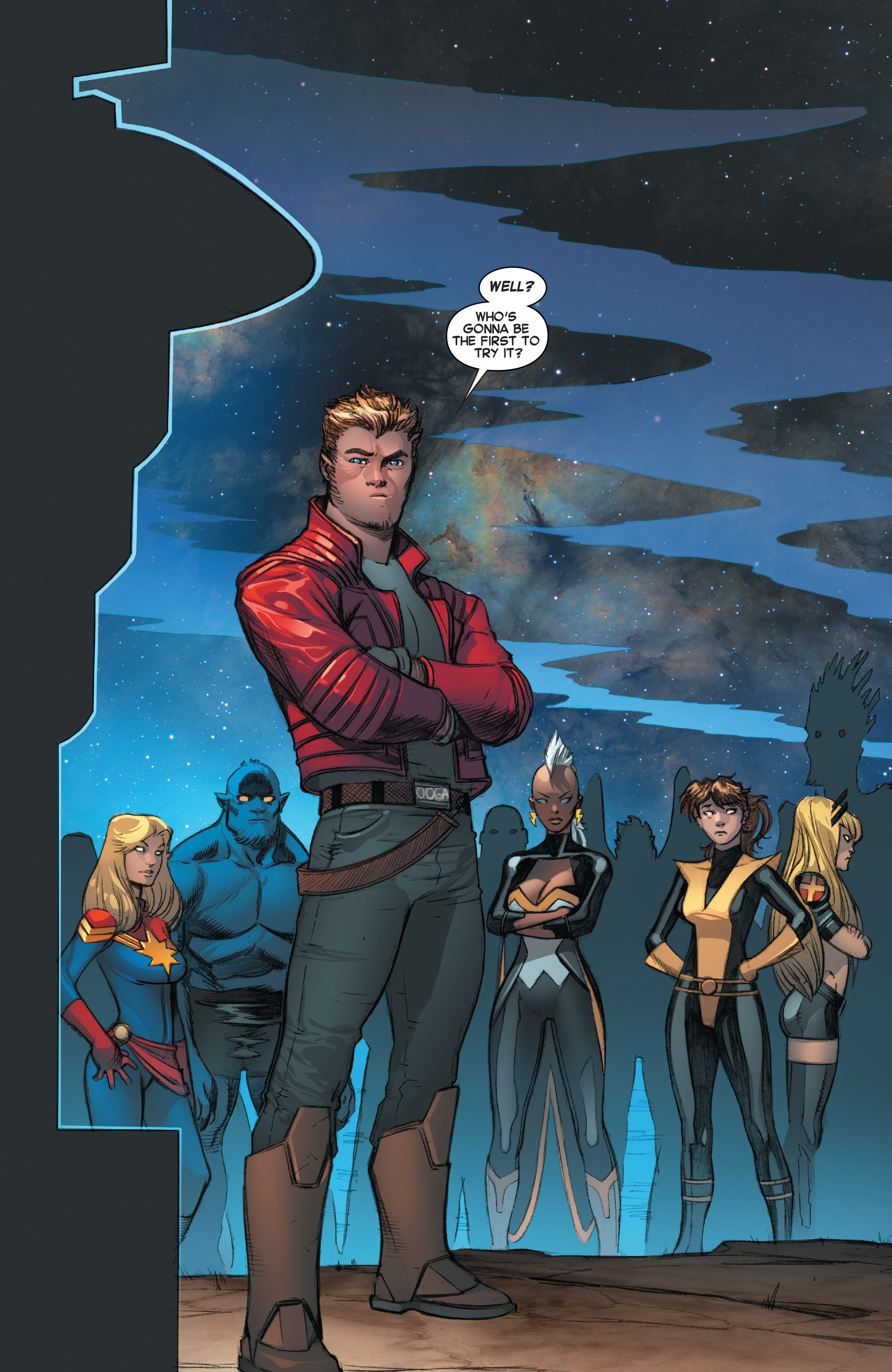 Read online Guardians of the Galaxy and X-Men: The Black Vortex Alpha comic -  Issue # Full - 2