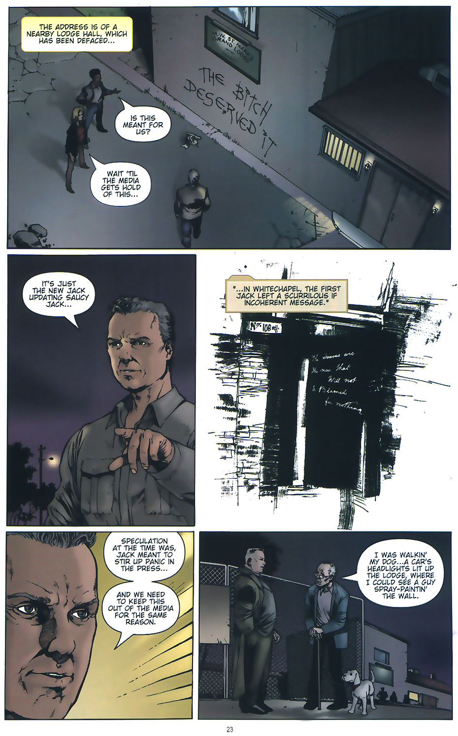 Read online CSI: Crime Scene Investigation comic -  Issue #4 - 25