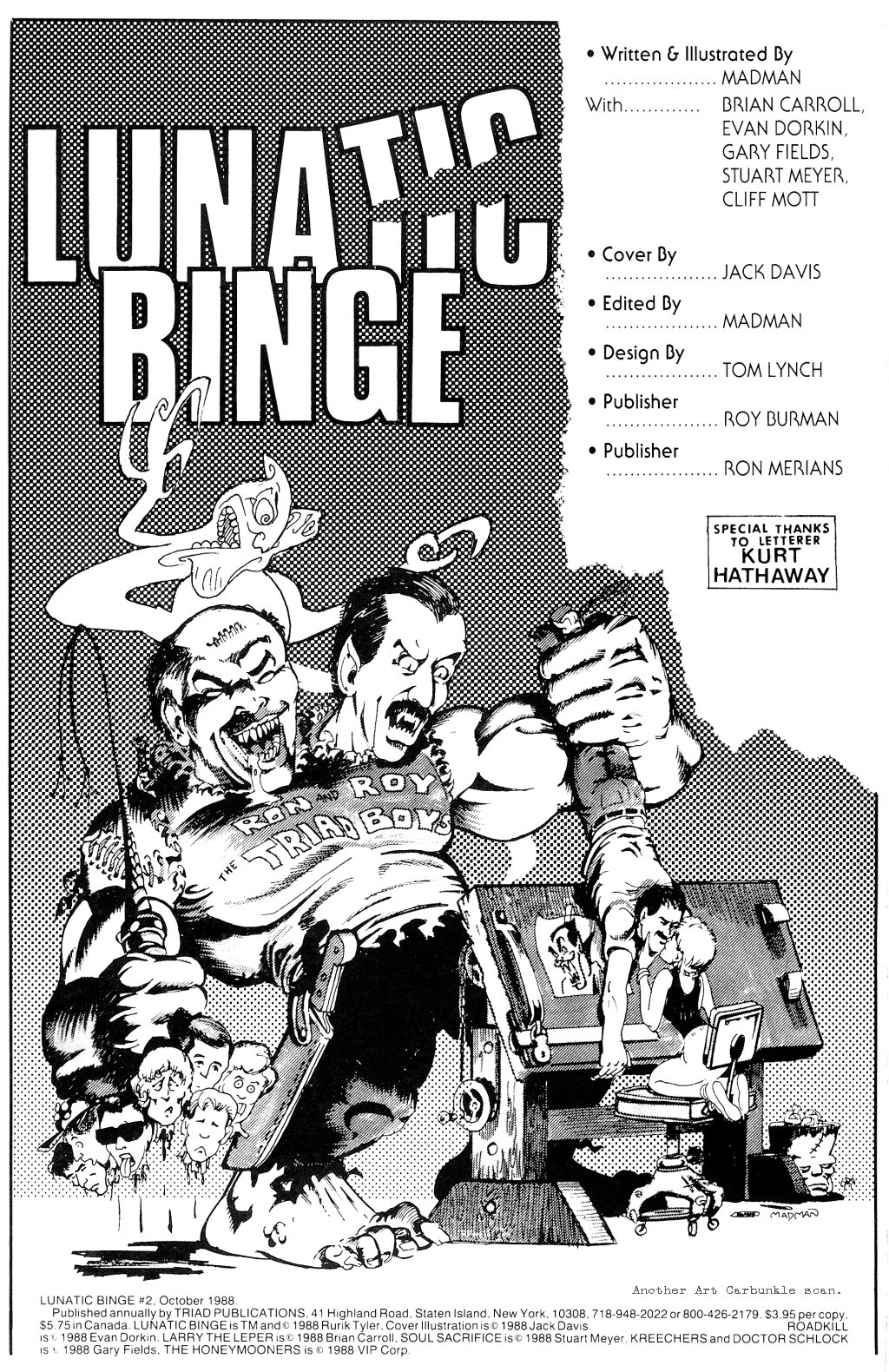 Read online Lunatic Binge comic -  Issue #2 - 2