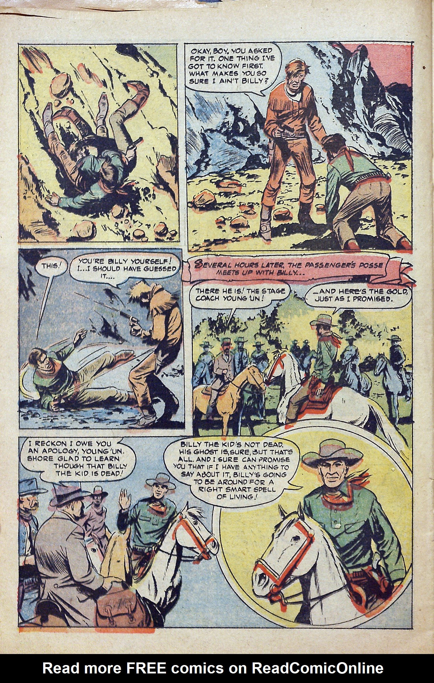 Read online Billy the Kid Adventure Magazine comic -  Issue #17 - 22