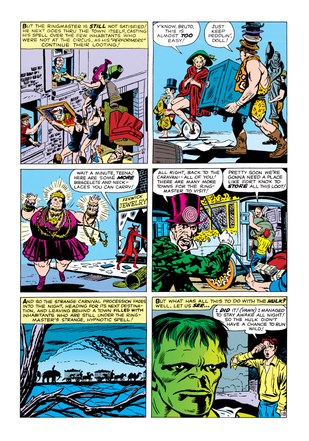 Read online Marvel Masterworks: The Incredible Hulk comic -  Issue # TPB 1 (Part 1) - 71