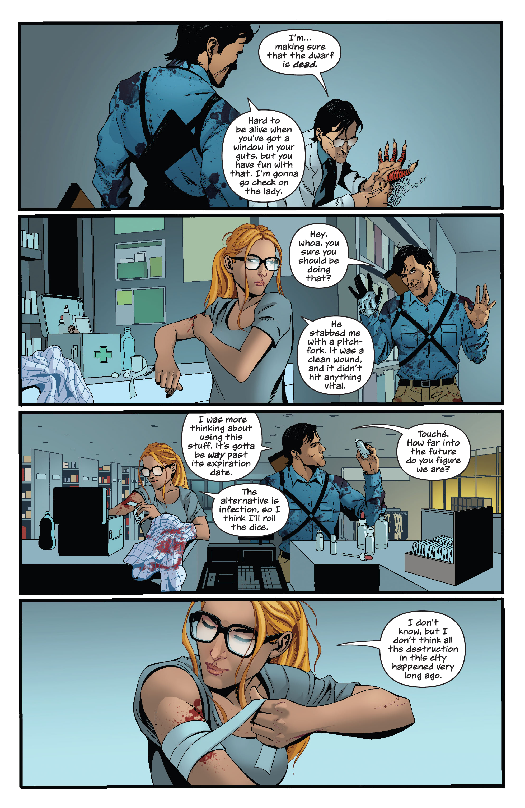 Read online Army of Darkness Vs. Reanimator: Necronomicon Rising comic -  Issue #4 - 18