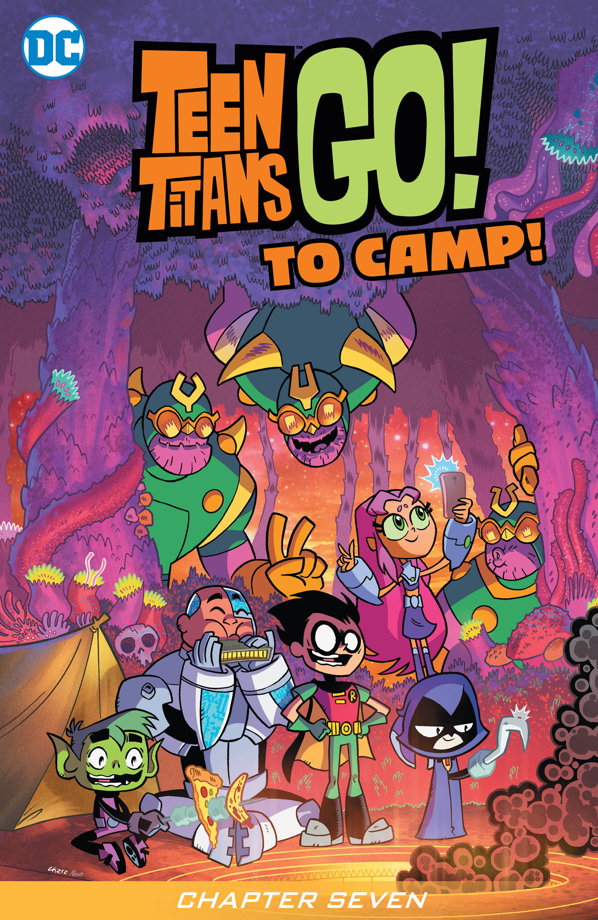 Read online Teen Titans Go! To Camp comic -  Issue #7 - 2