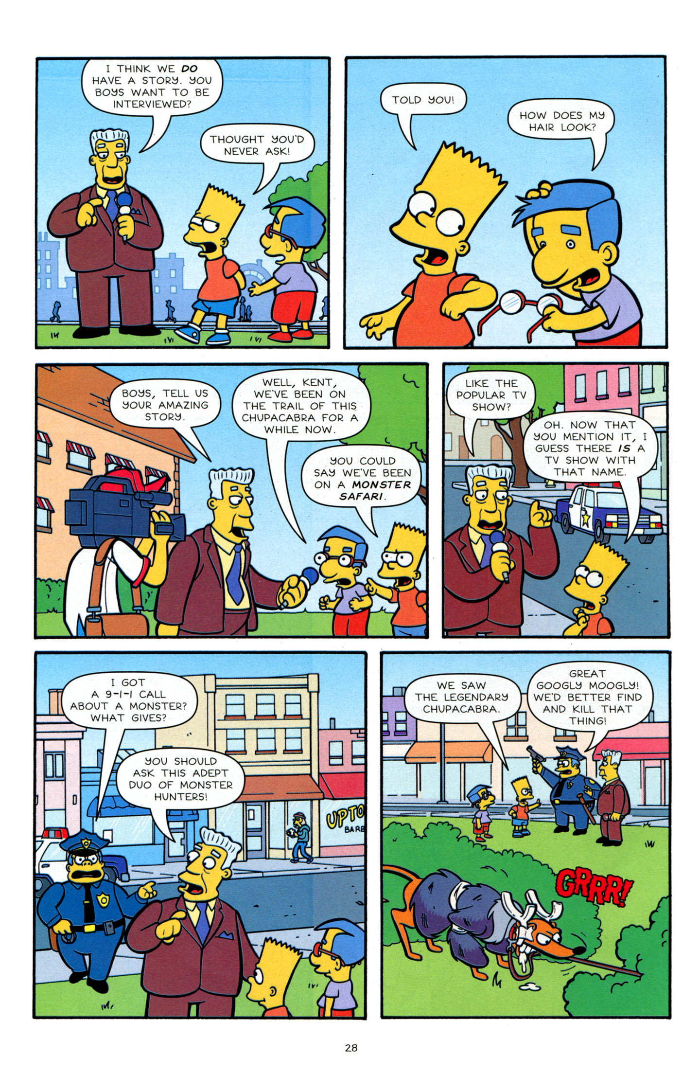 Read online Simpsons Comics Presents Bart Simpson comic -  Issue #65 - 30