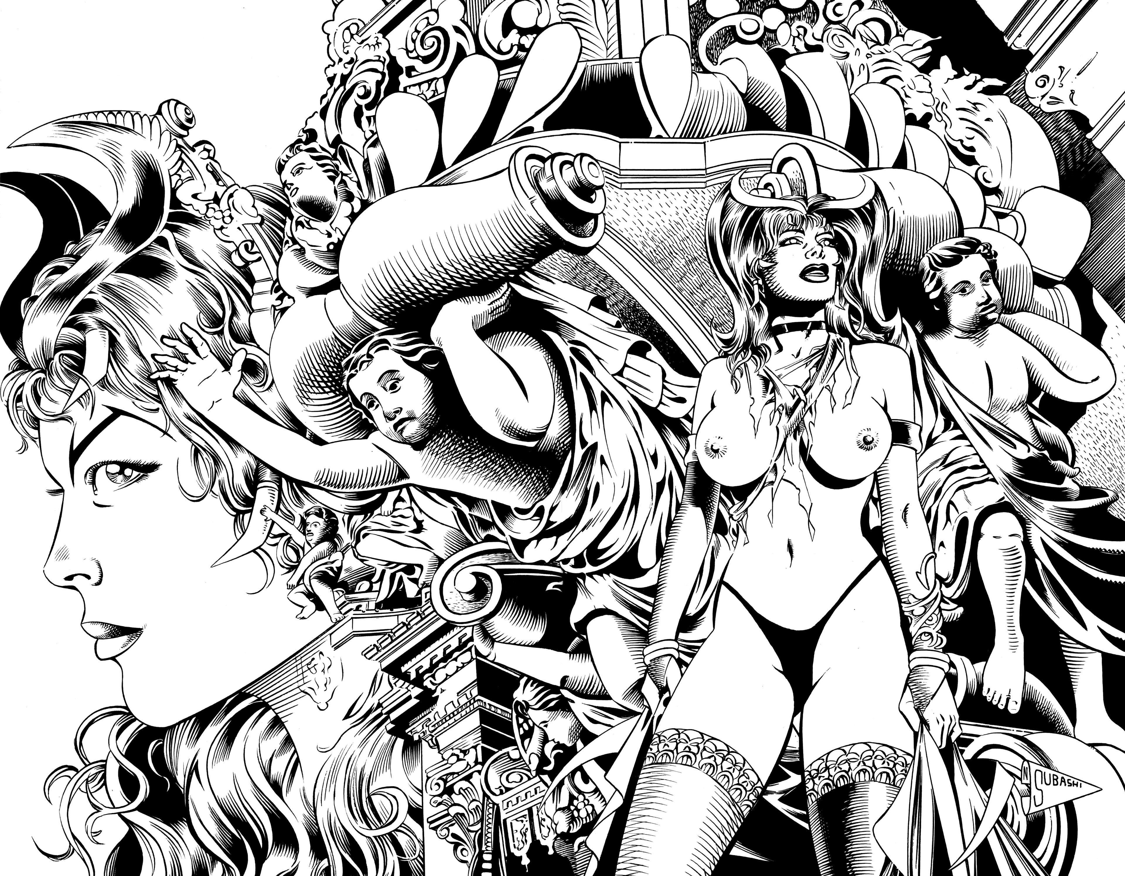 Read online Vamperotica comic -  Issue #46 - 14