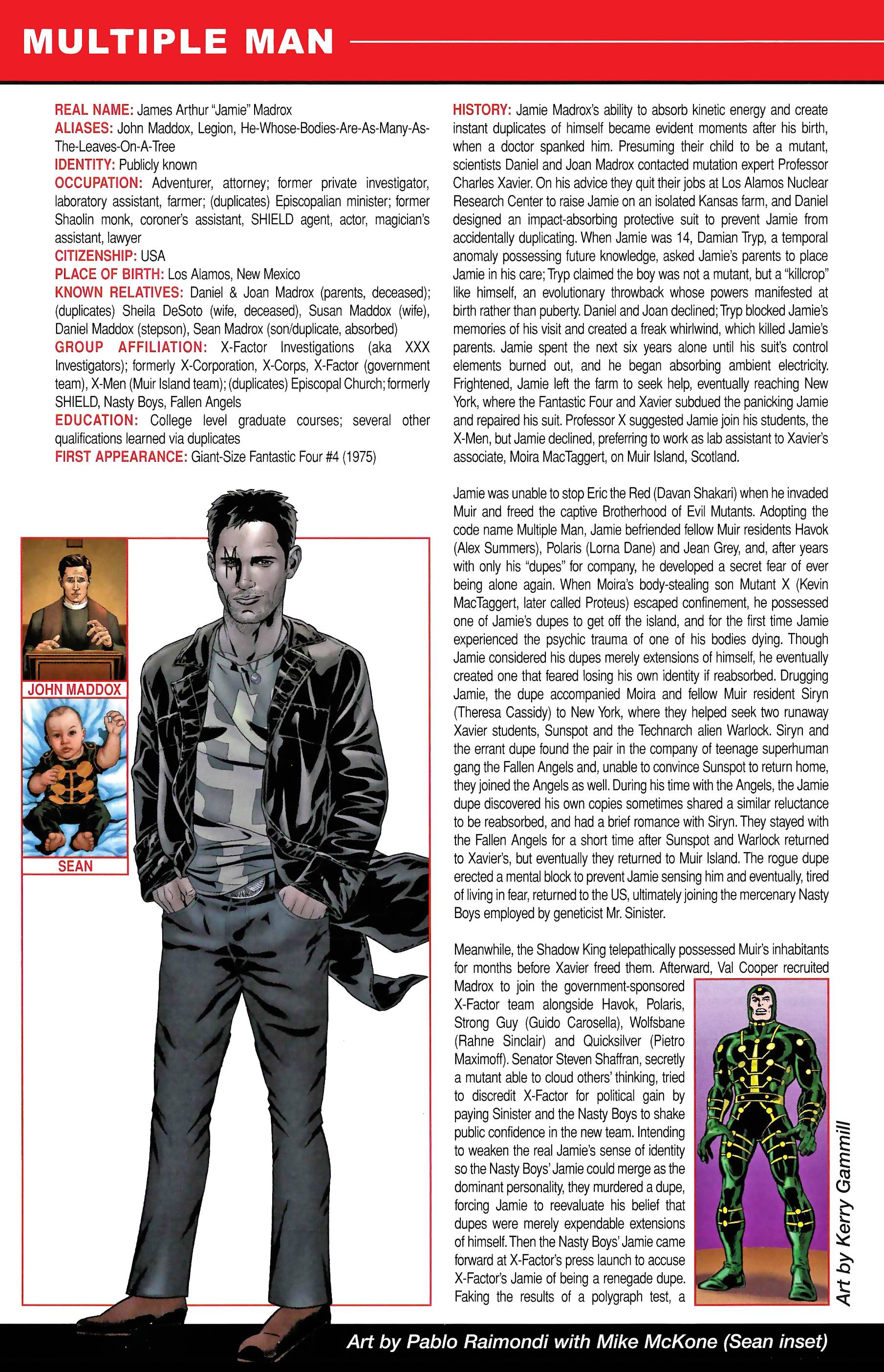Read online Official Handbook of the Marvel Universe A to Z comic -  Issue # TPB 8 (Part 1) - 2