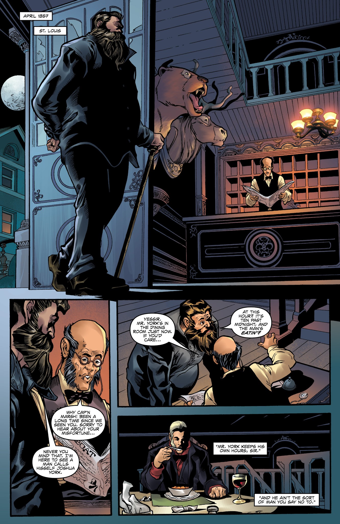 Read online George R.R. Martin's Fevre Dream comic -  Issue #1 - 2