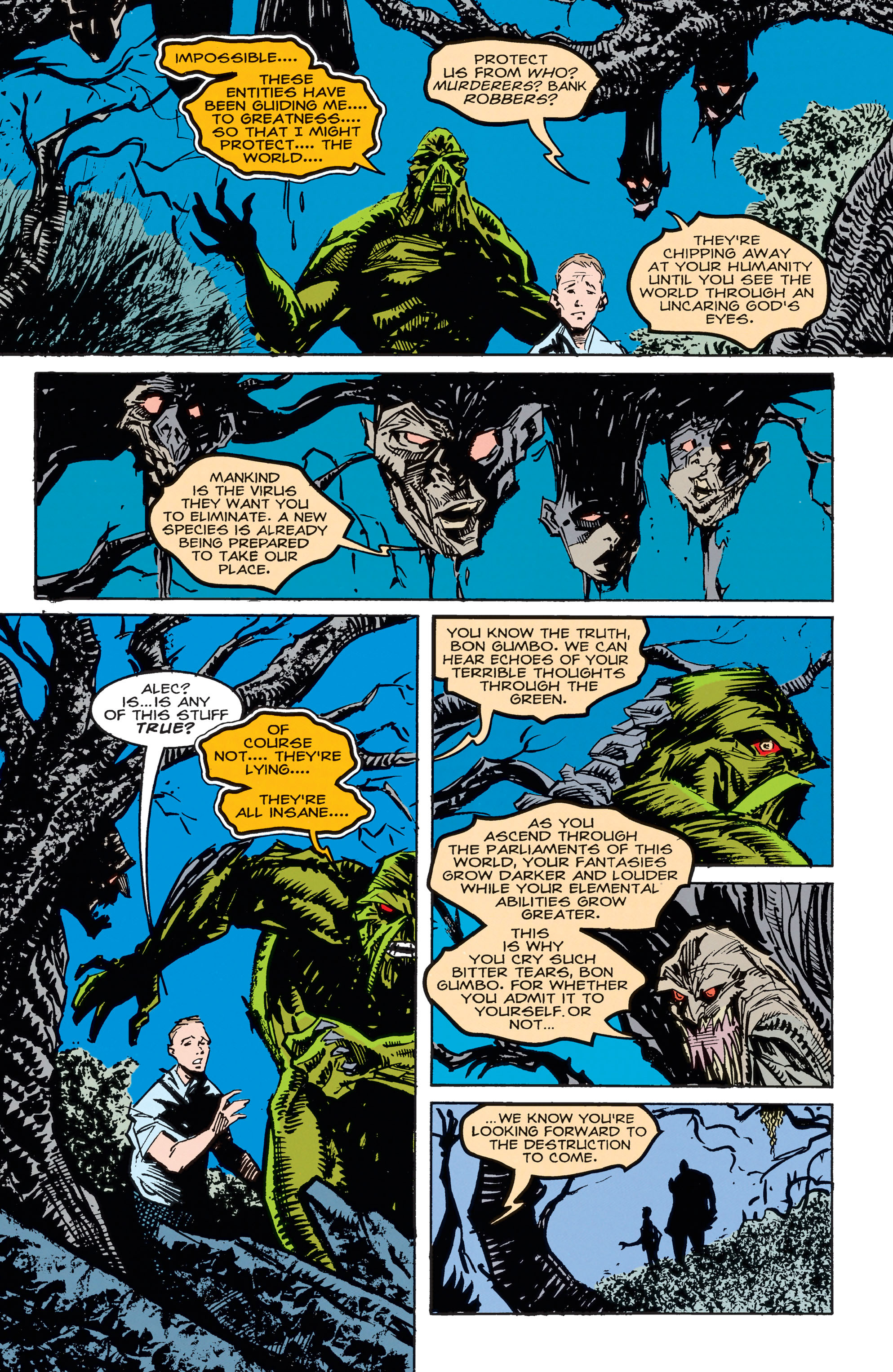 Read online Swamp Thing (1982) comic -  Issue # _TPB - Trial by Fire - 64