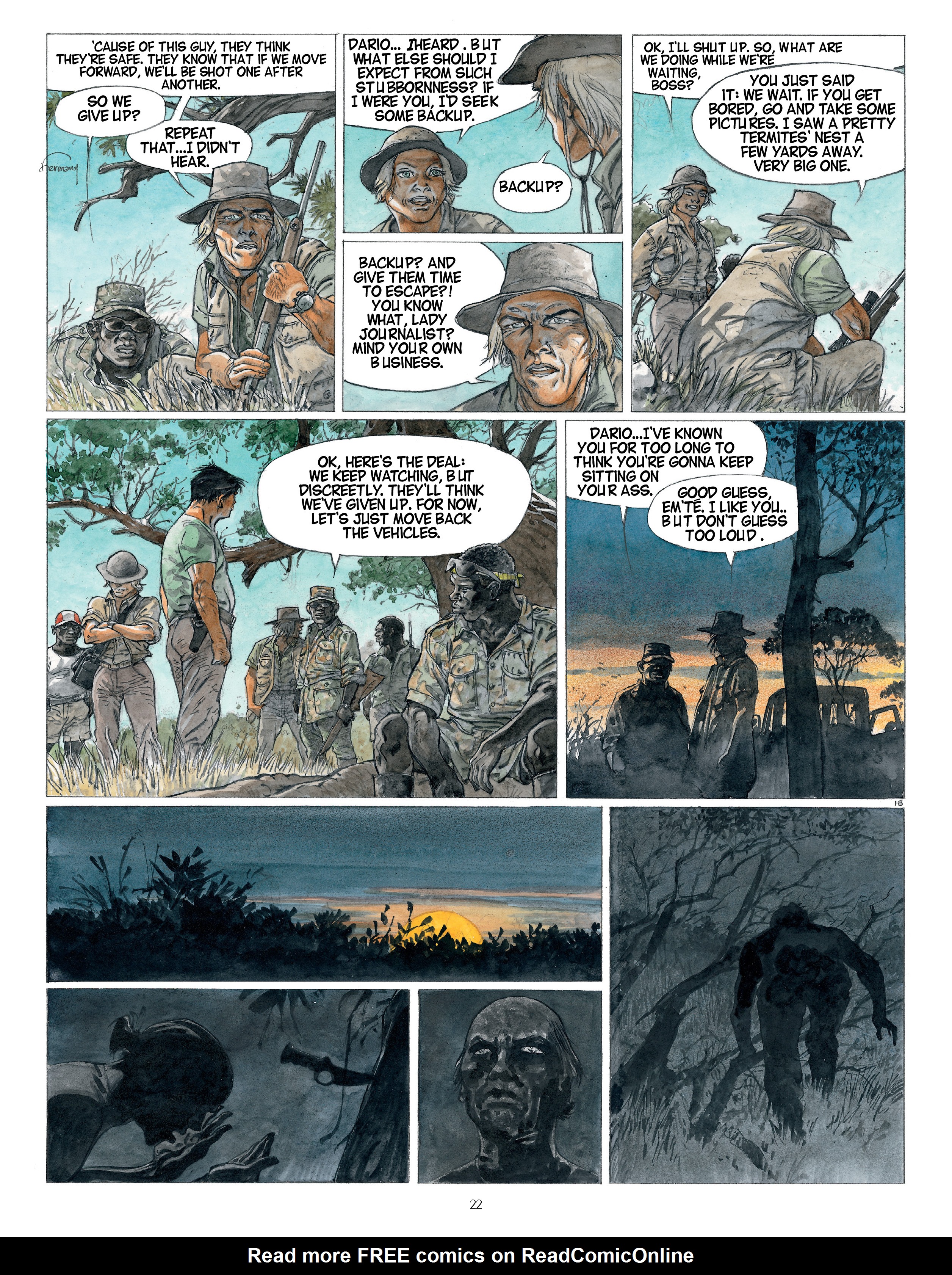 Read online Afrika comic -  Issue # TPB - 22