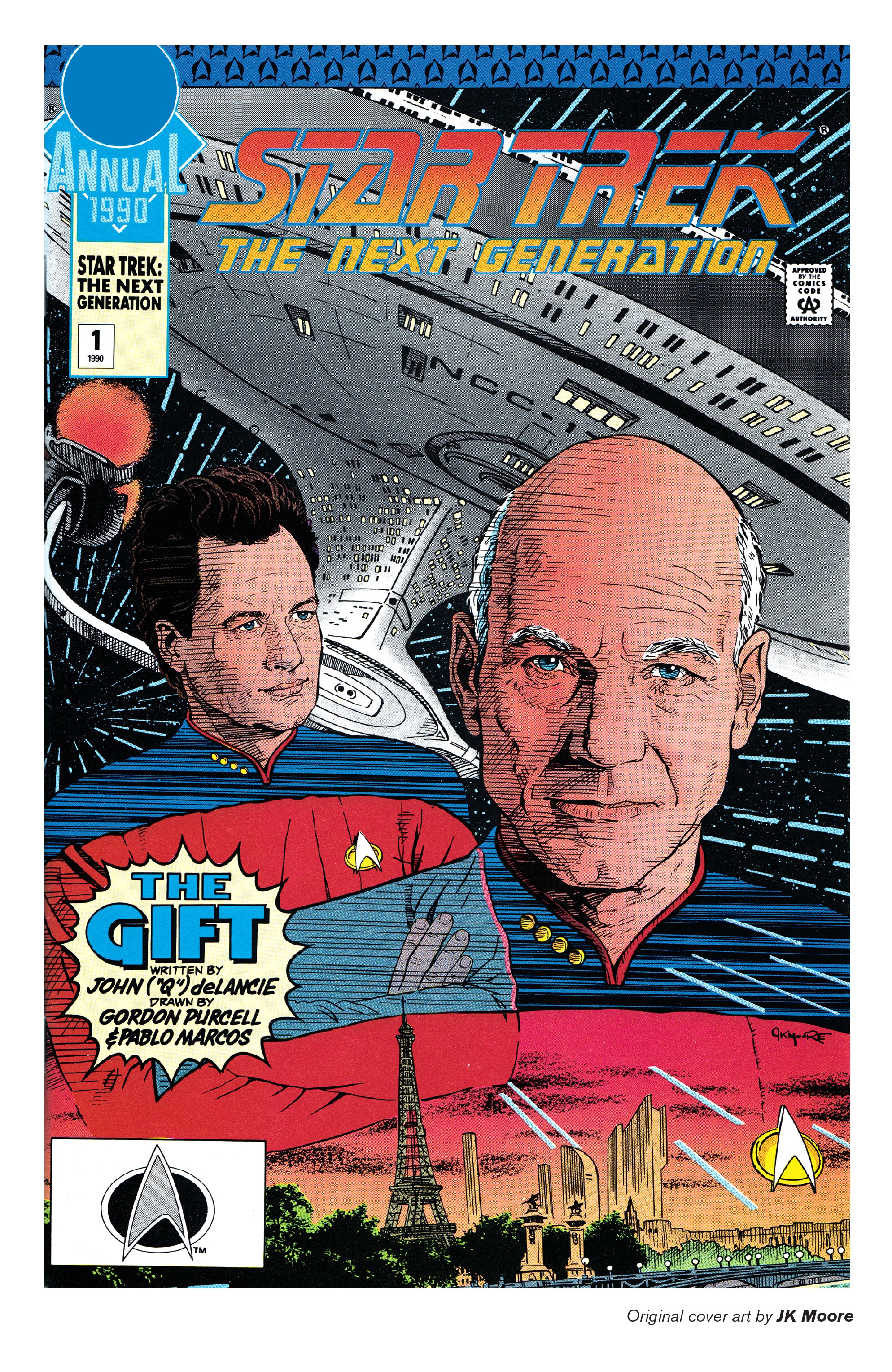 Read online Star Trek: The Next Generation: The Gift Facsimile Edition comic -  Issue # TPB - 59