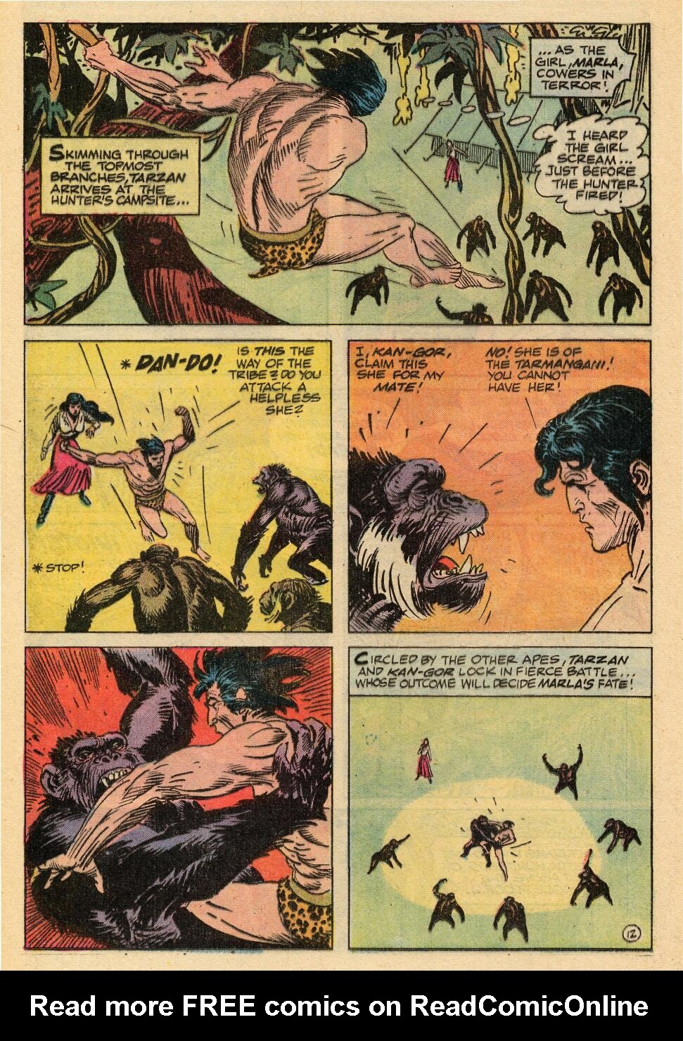 Read online Tarzan (1972) comic -  Issue #218 - 16