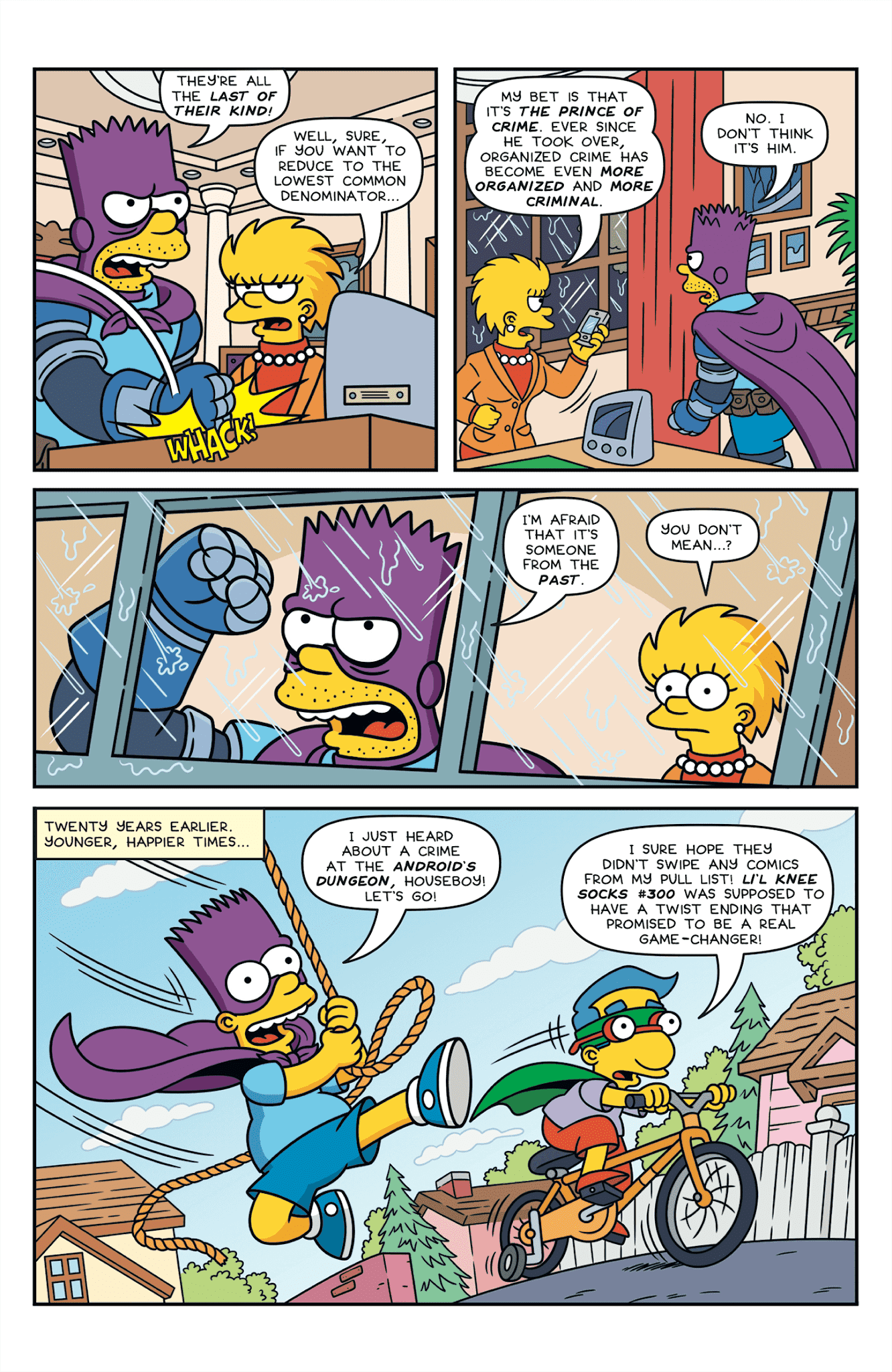 Read online Simpsons One-Shot Wonders: Bartman Spectacularly Super Secret Saga comic -  Issue #1 - 5