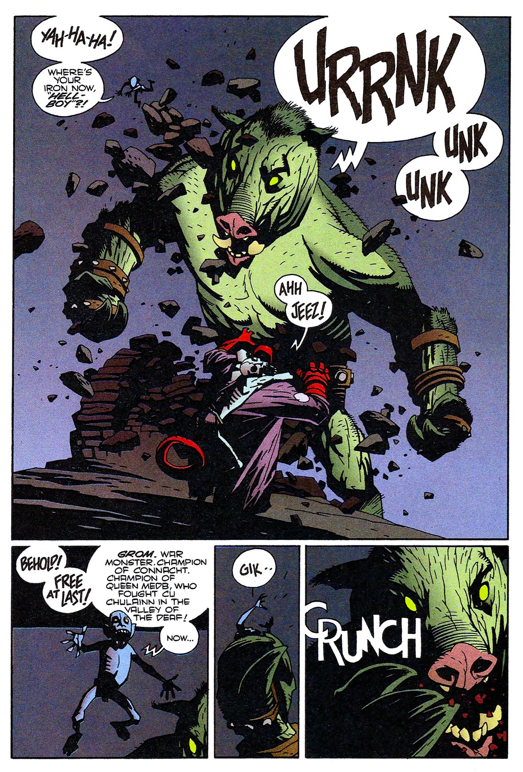 Read online Hellboy: The Corpse and the Iron Shoes comic -  Issue # Full - 20