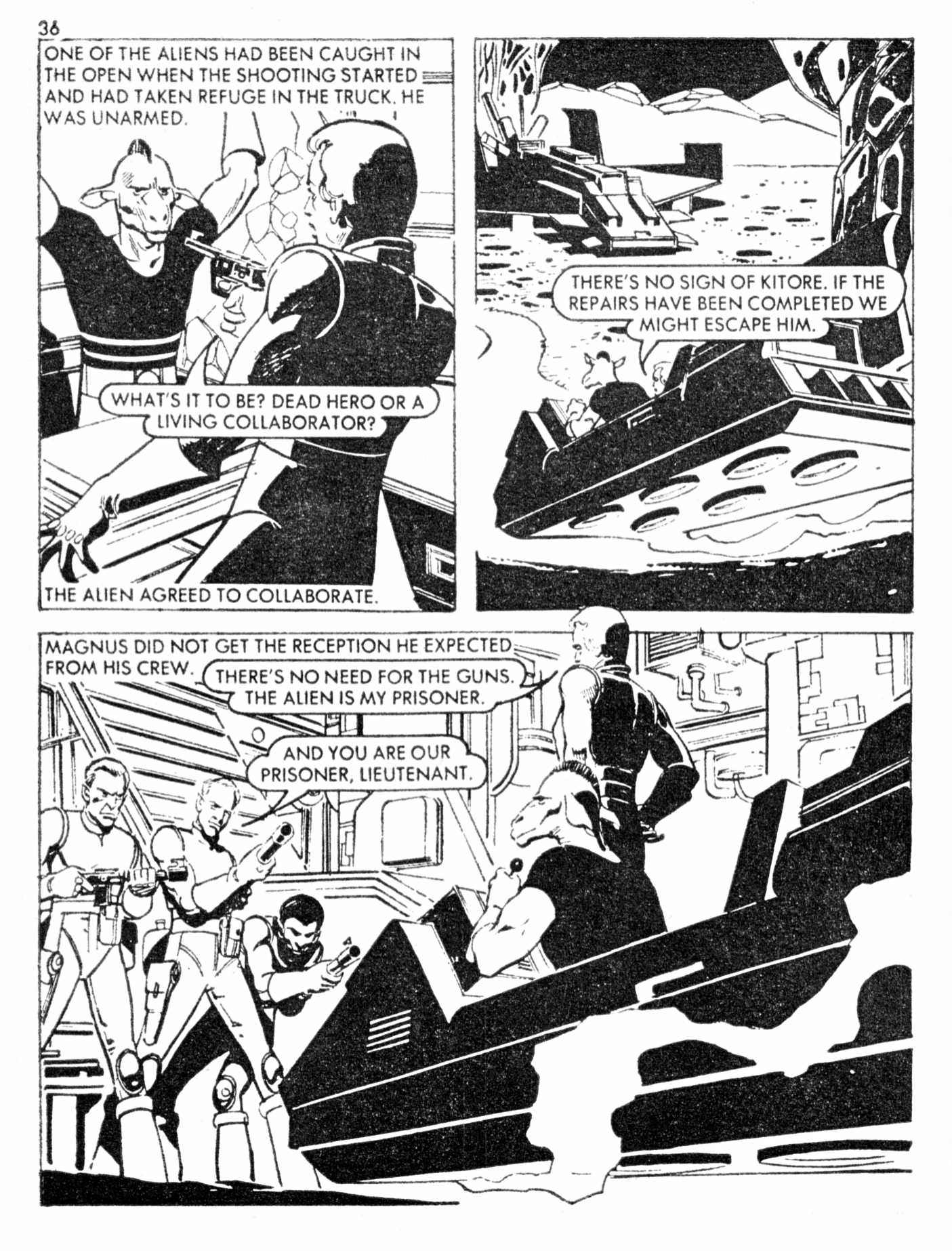 Read online Starblazer comic -  Issue #145 - 36