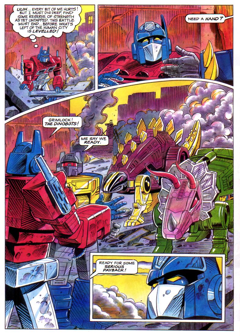 Read online Transformers Generation 2 (1994) comic Issue 2