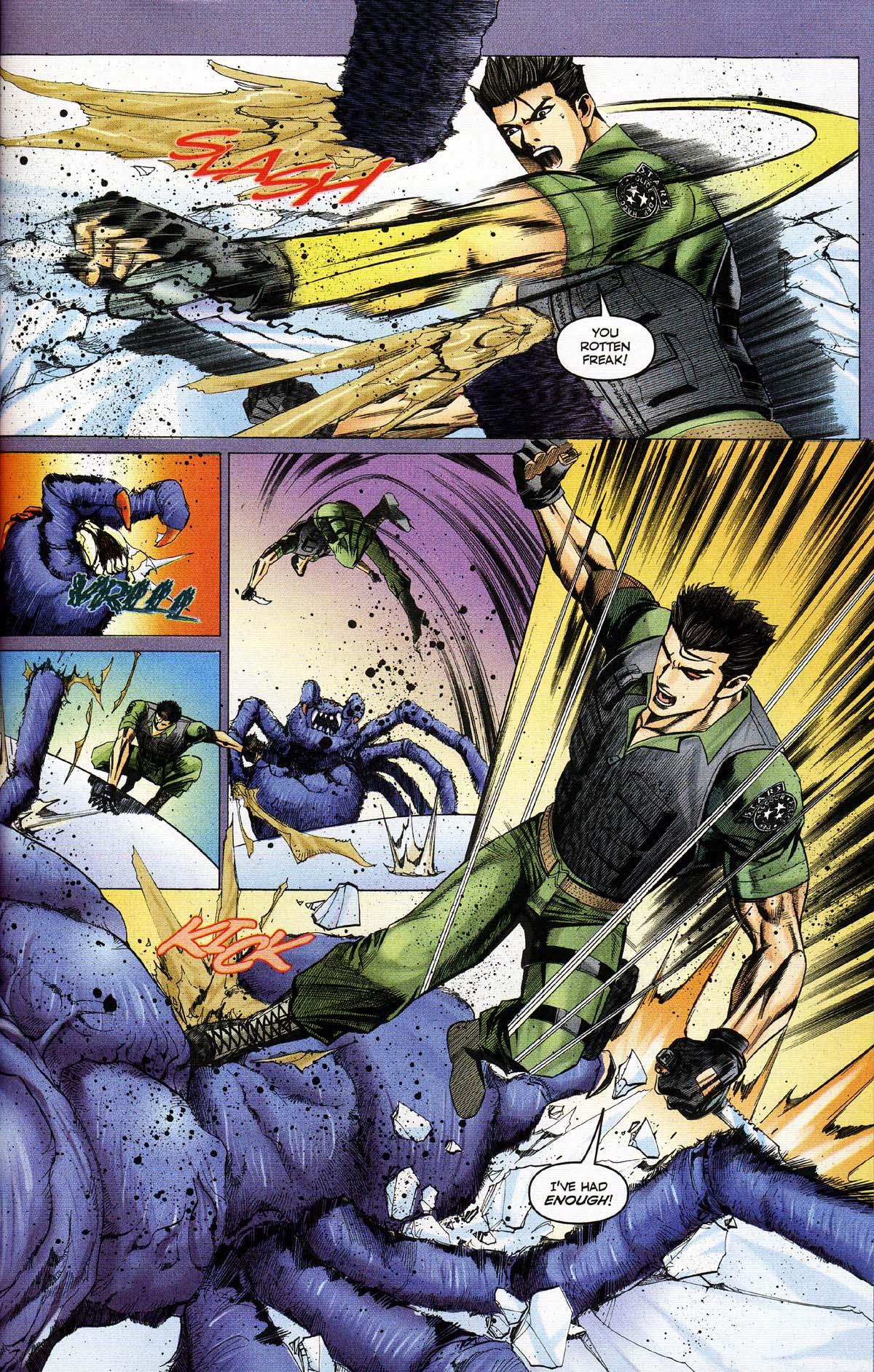 Read online Resident Evil Code: Veronica comic -  Issue #4 - 85