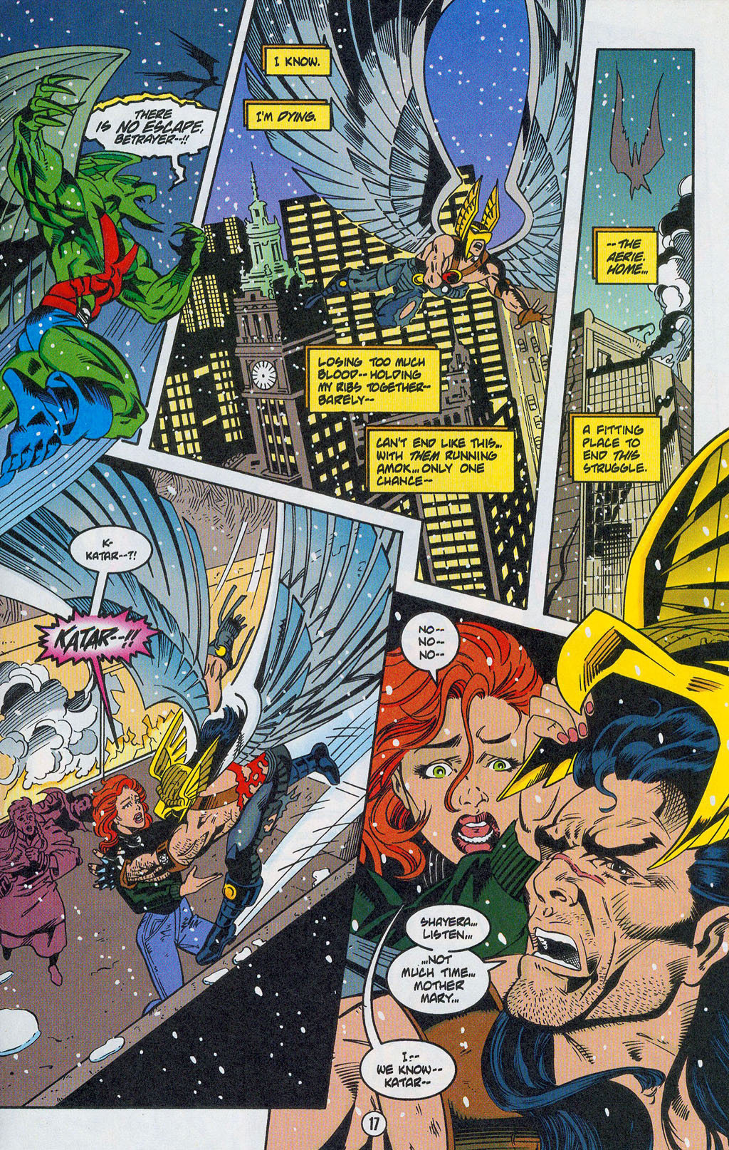 Hawkman (1993) Issue #33 #36 - English 18