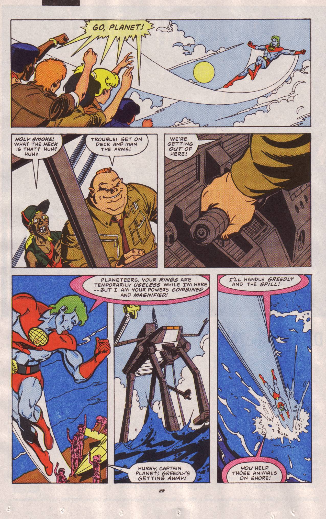 Captain Planet and the Planeteers 1 Page 16