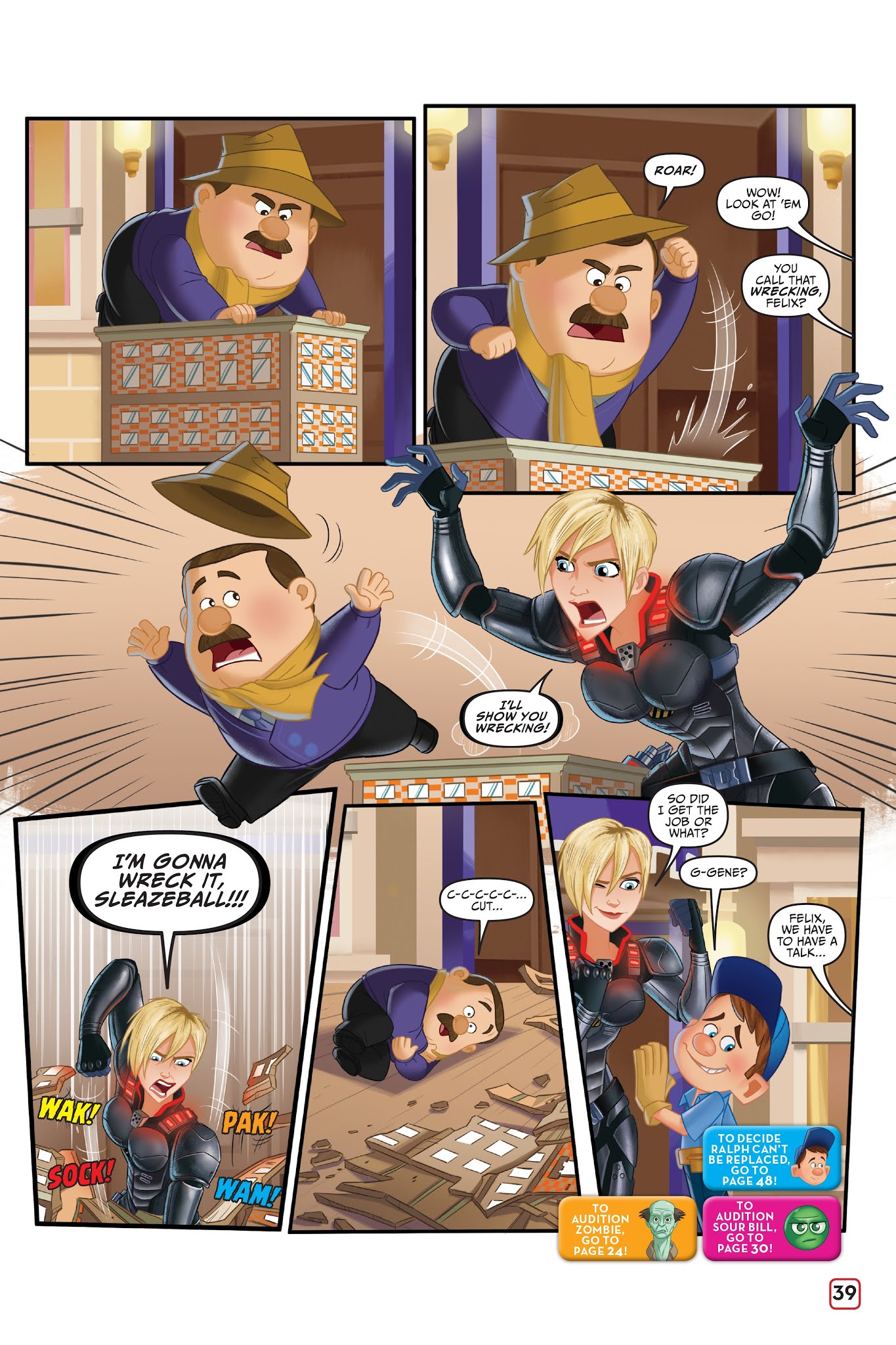 Read online Disney Ralph Breaks the Internet: Click Start- Select-Your-Story Adventure comic -  Issue # Full - 37