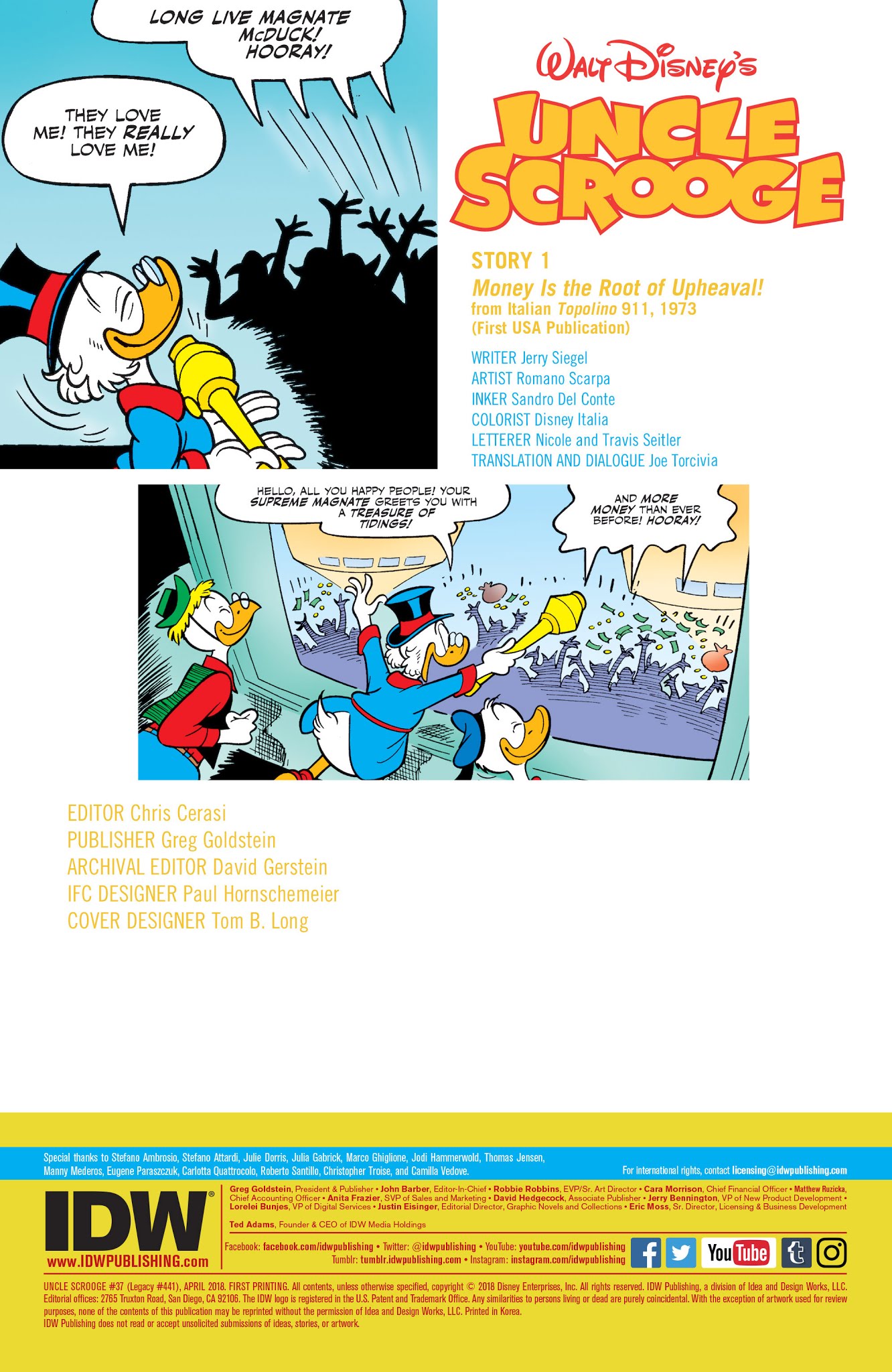 Read online Uncle Scrooge (2015) comic -  Issue #37 - 2