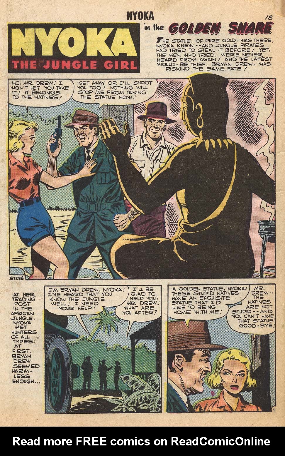 Read online Nyoka the Jungle Girl (1955) comic -  Issue #22 - 20