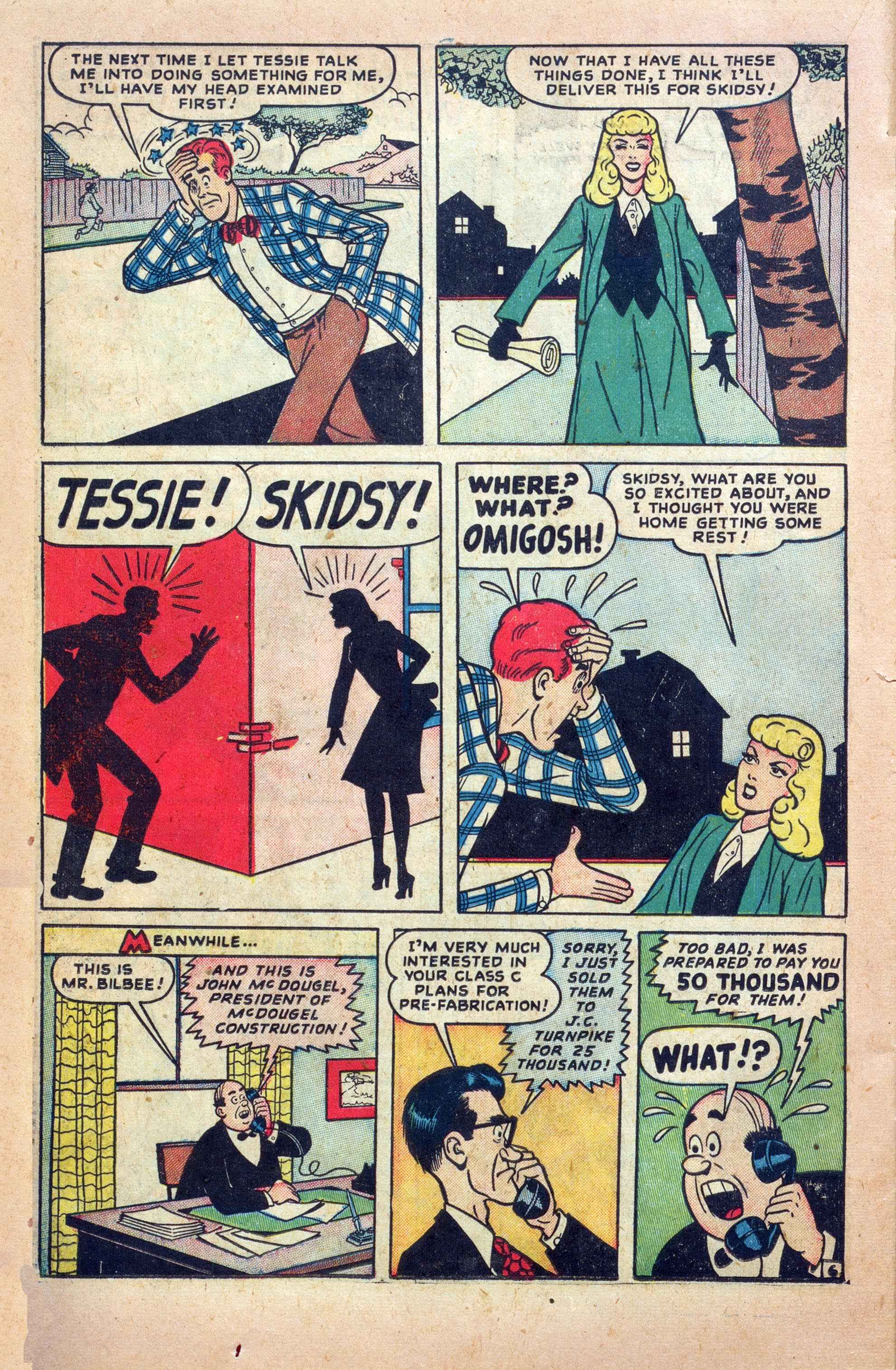 Read online Tessie the Typist comic -  Issue #21 - 36