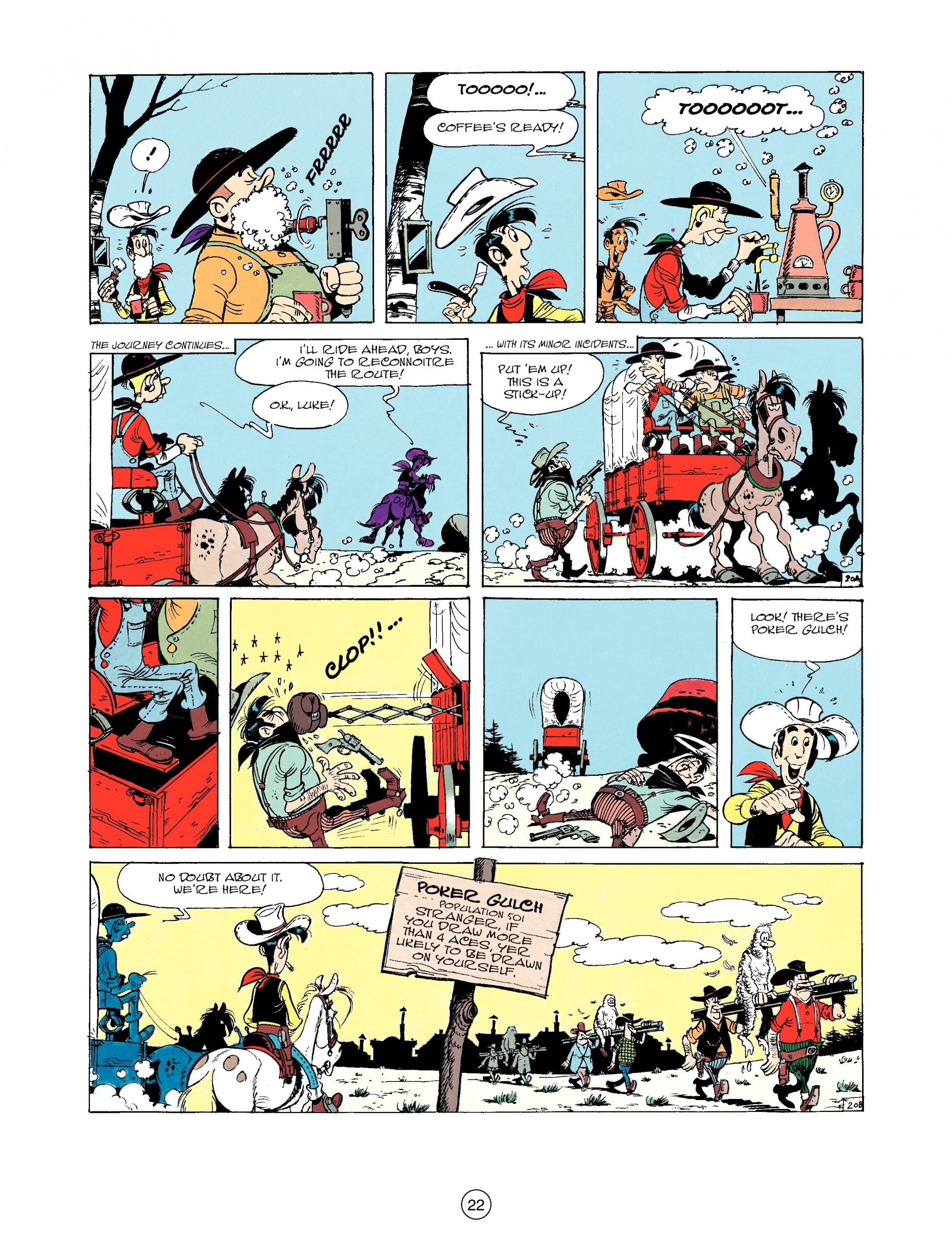 Read online A Lucky Luke Adventure comic -  Issue #33 - 22