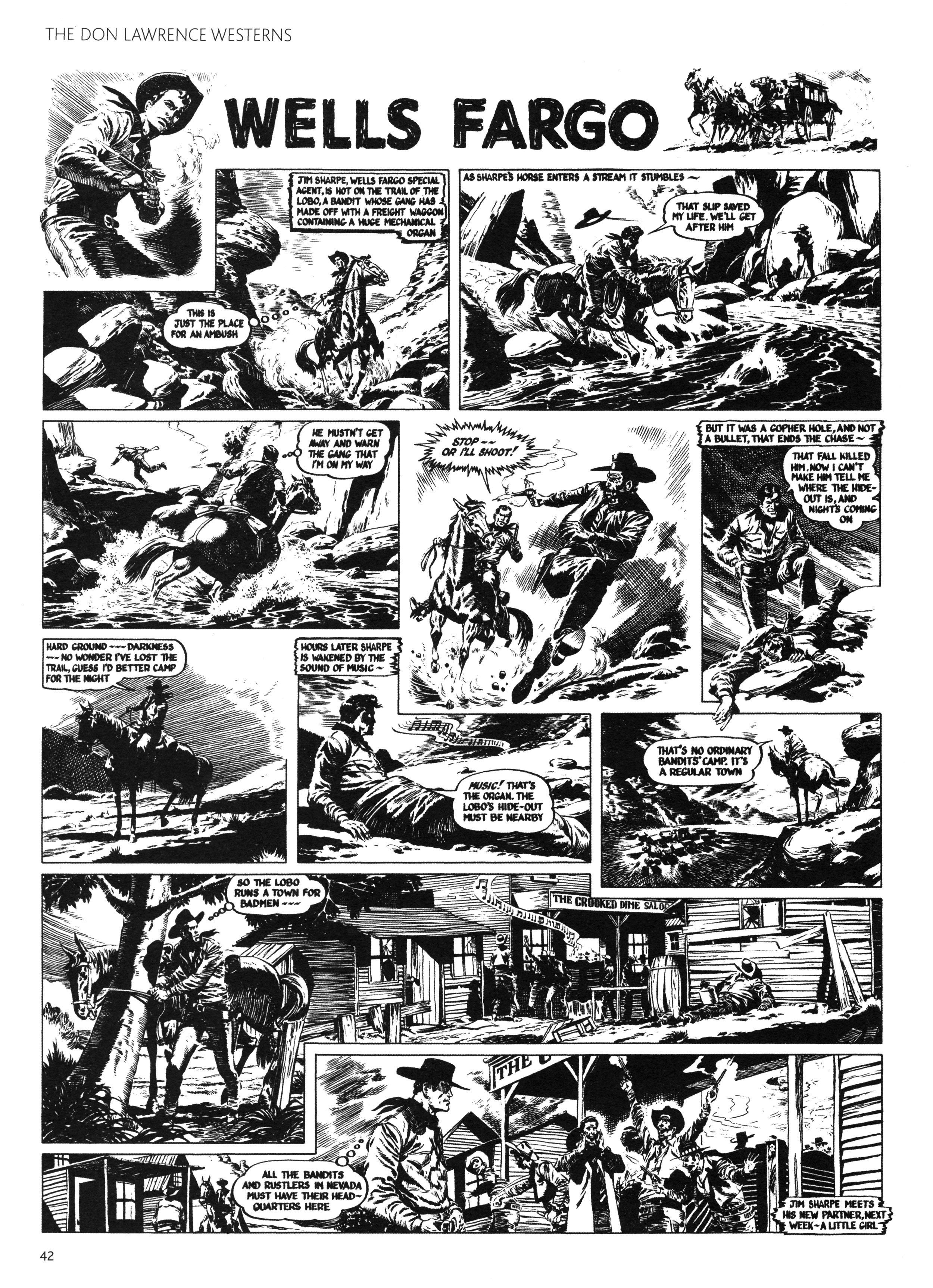 Read online Don Lawrence Westerns comic -  Issue # TPB (Part 1) - 46