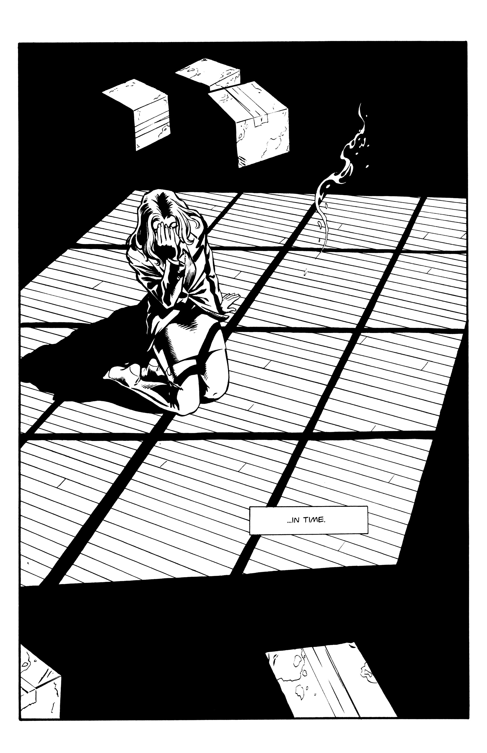 Read online Warrior Nun: Black & White comic -  Issue #7 - 16