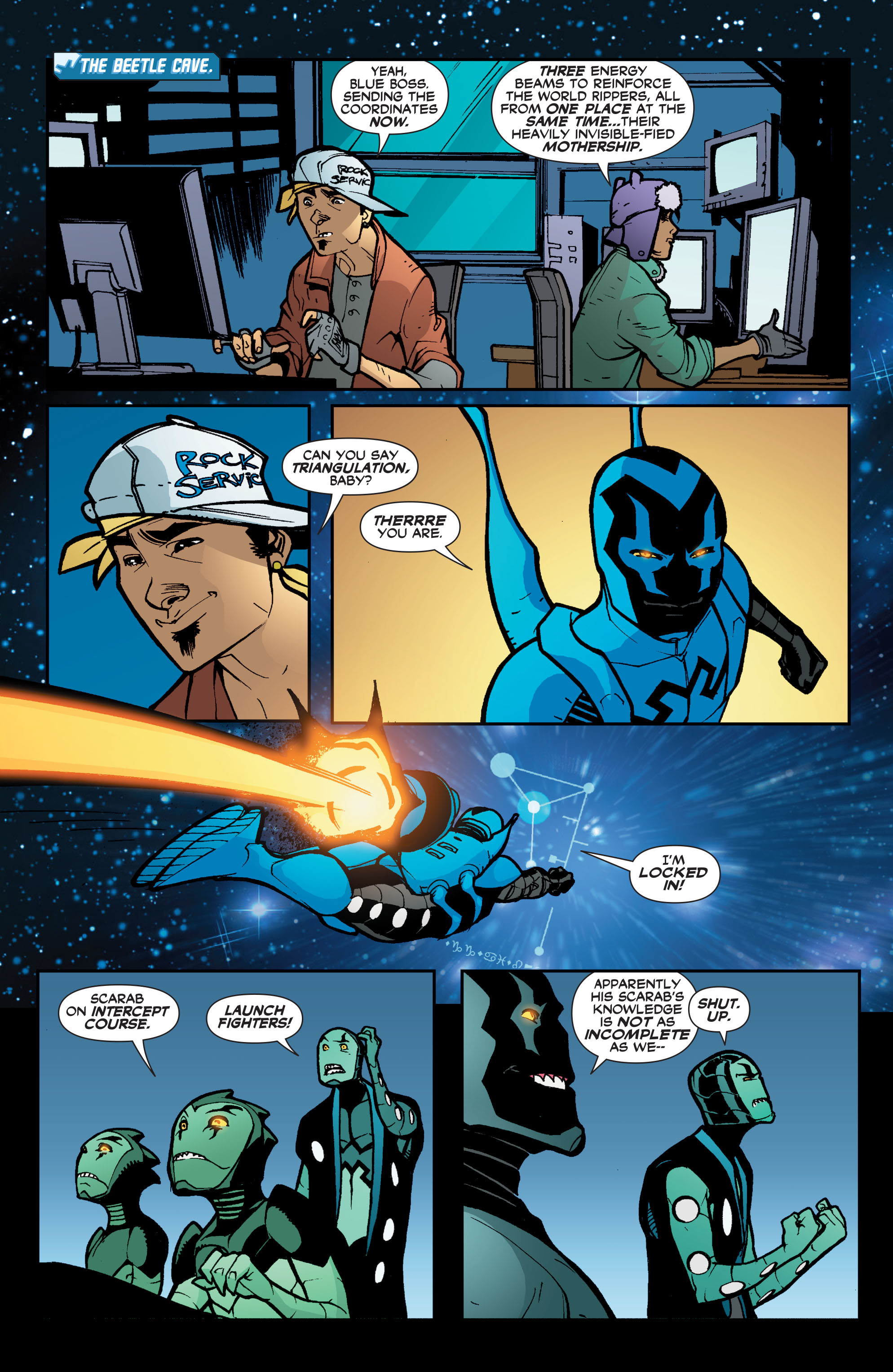 Read online Blue Beetle (2006) comic -  Issue #23 - 16