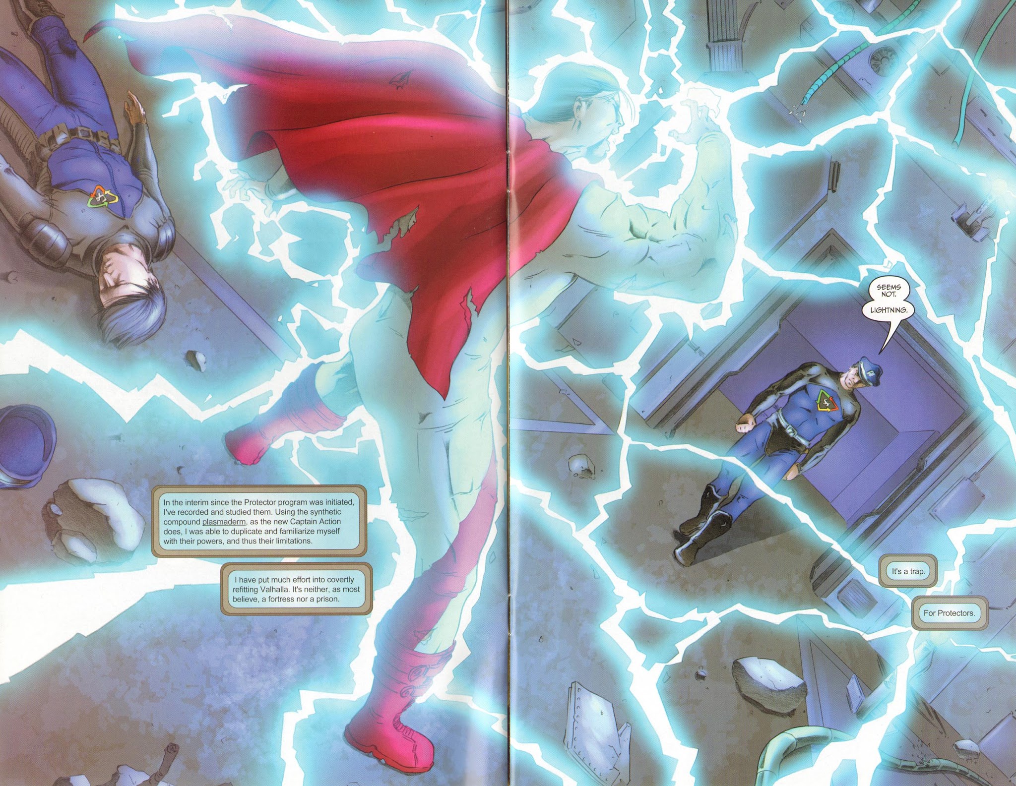 Read online Captain Action Comics comic -  Issue #4 - 4