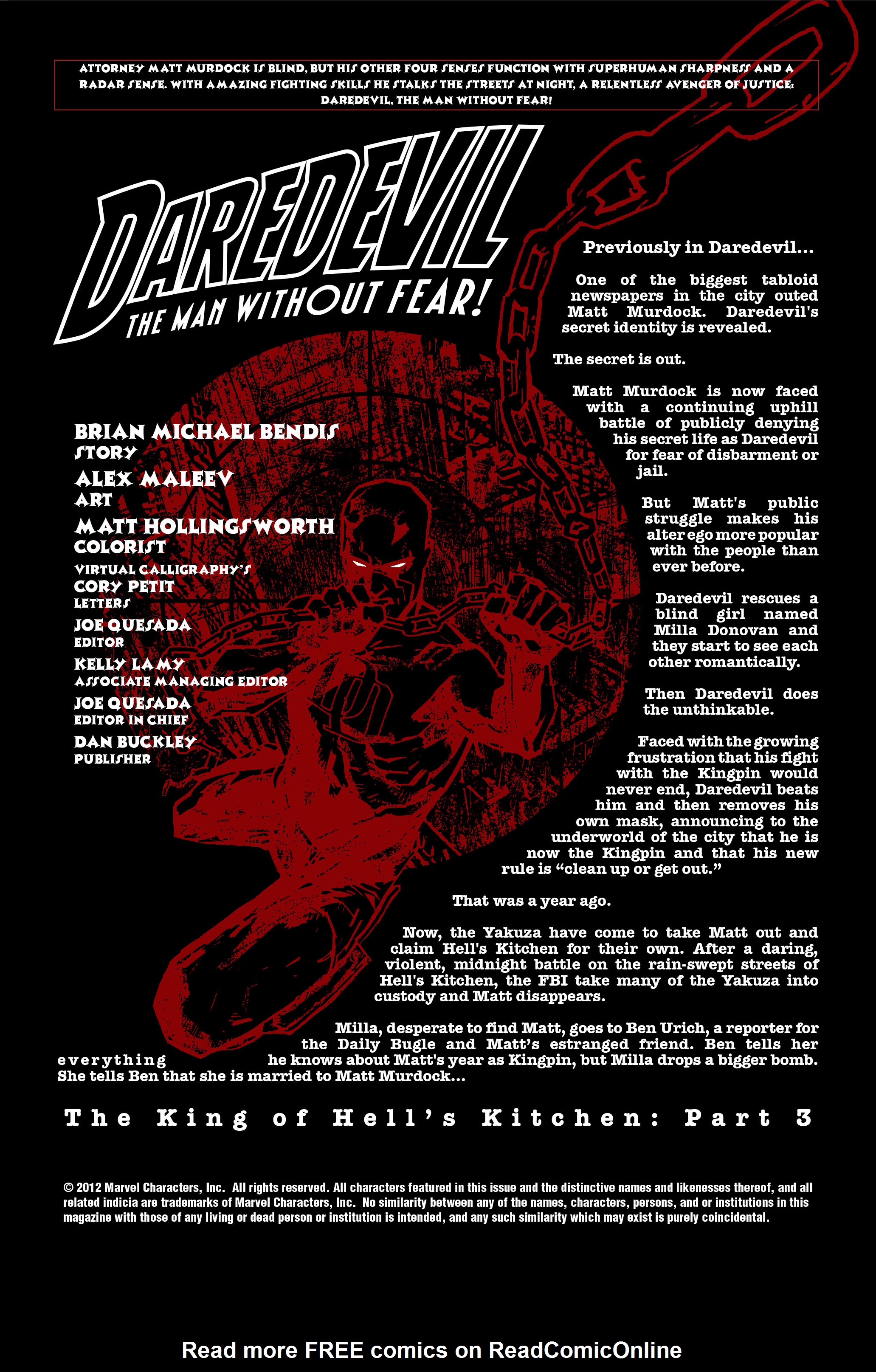 Read online Daredevil (1998) comic -  Issue # _Ultimate_Collection TPB 2 (Part 3) - 73