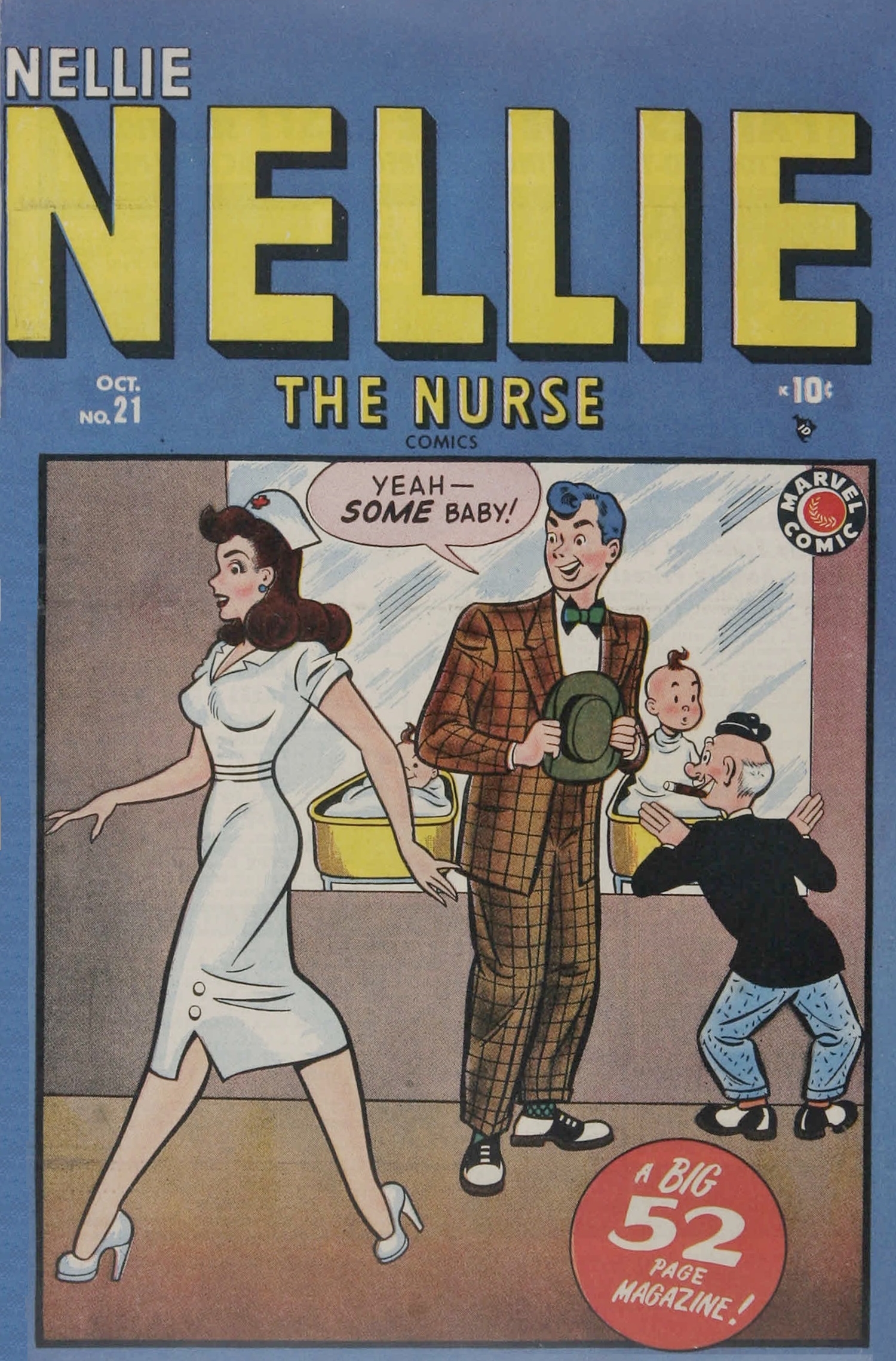Read online Nellie The Nurse (1945) comic -  Issue #21 - 1
