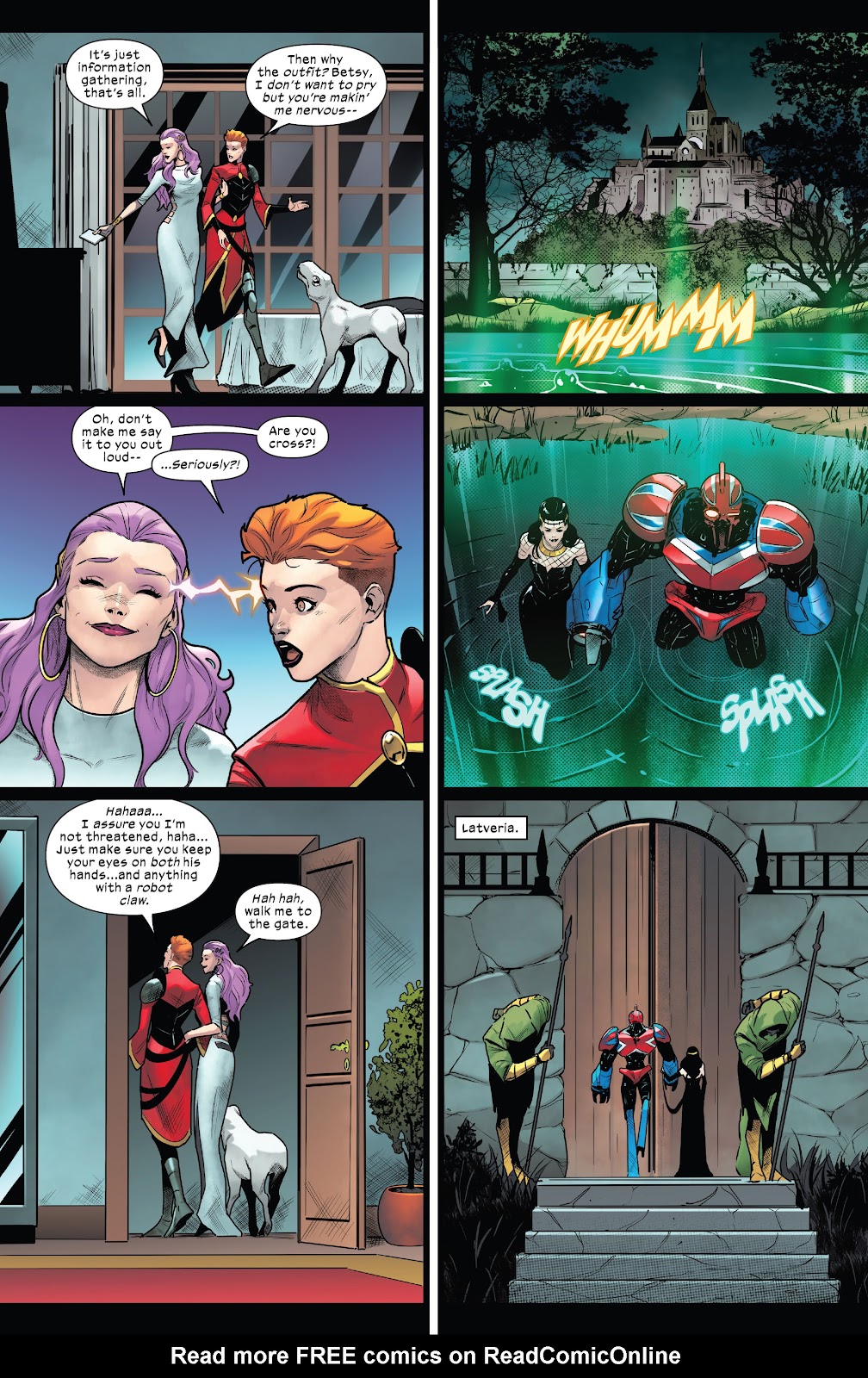 Betsy Braddock: Captain Britain issue 3 - Page 22