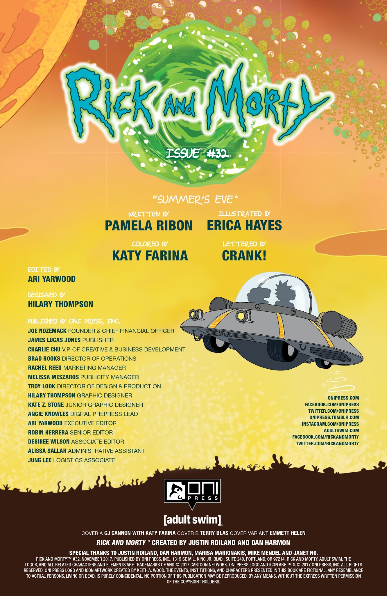Read online Rick and Morty comic -  Issue #32 - 2