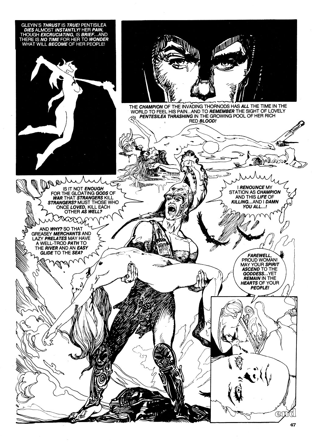 Read online Vampirella (1969) comic -  Issue #103 - 47