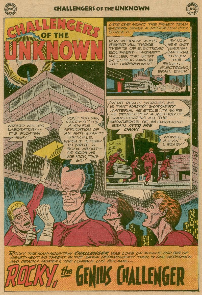 Read online Challengers of the Unknown (1958) comic -  Issue #39 - 20