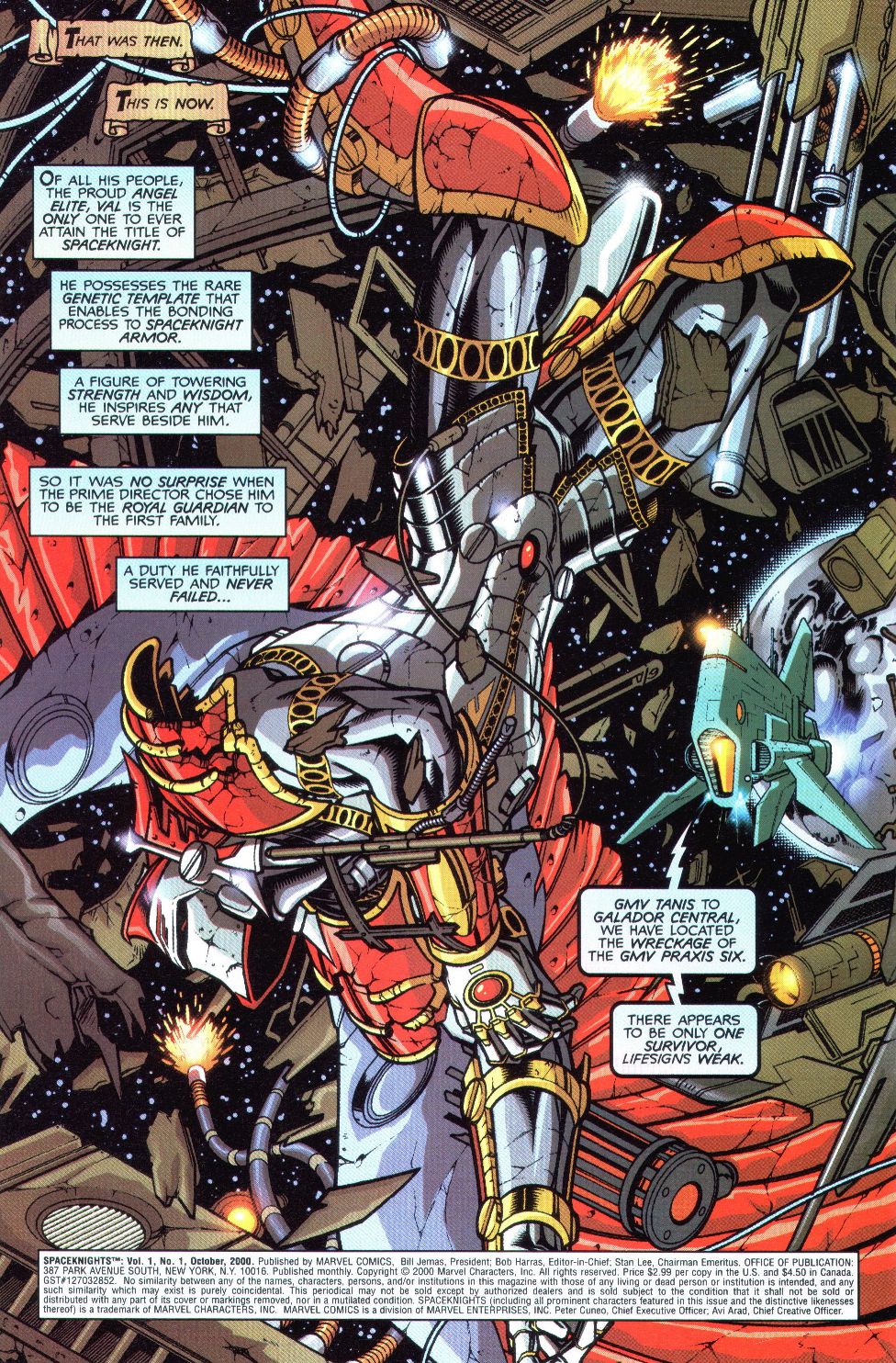 Read online Spaceknights (2000) comic -  Issue #1 - 5