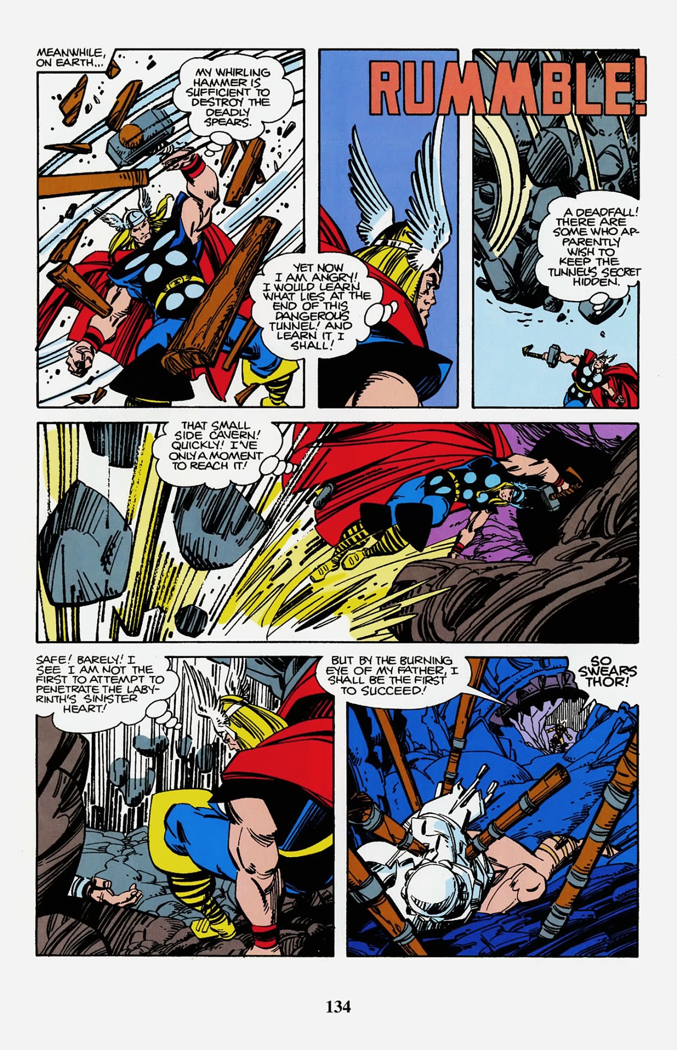 Read online Thor Visionaries: Walter Simonson comic -  Issue # TPB 1 - 136