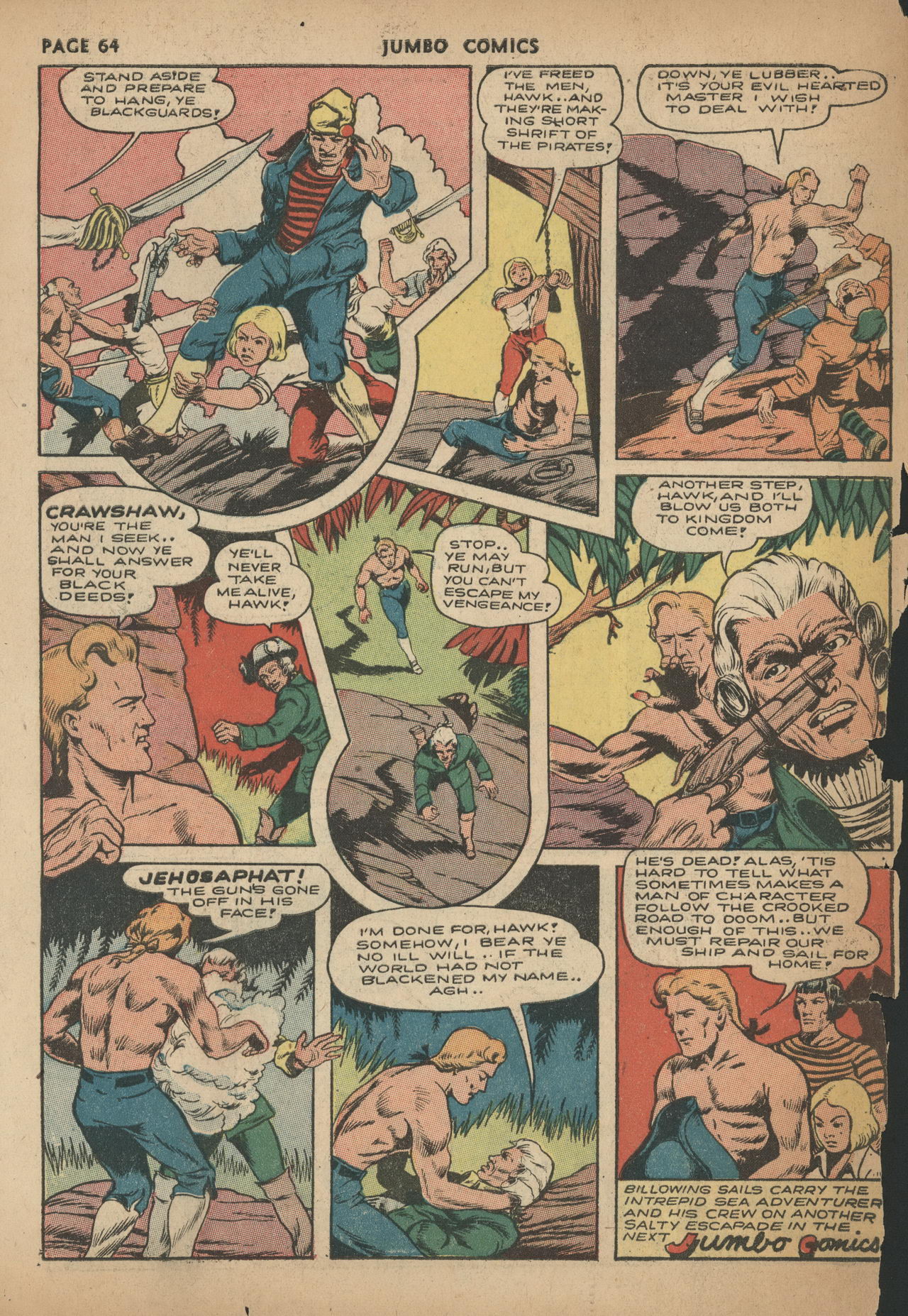 Read online Jumbo Comics comic -  Issue #44 - 66