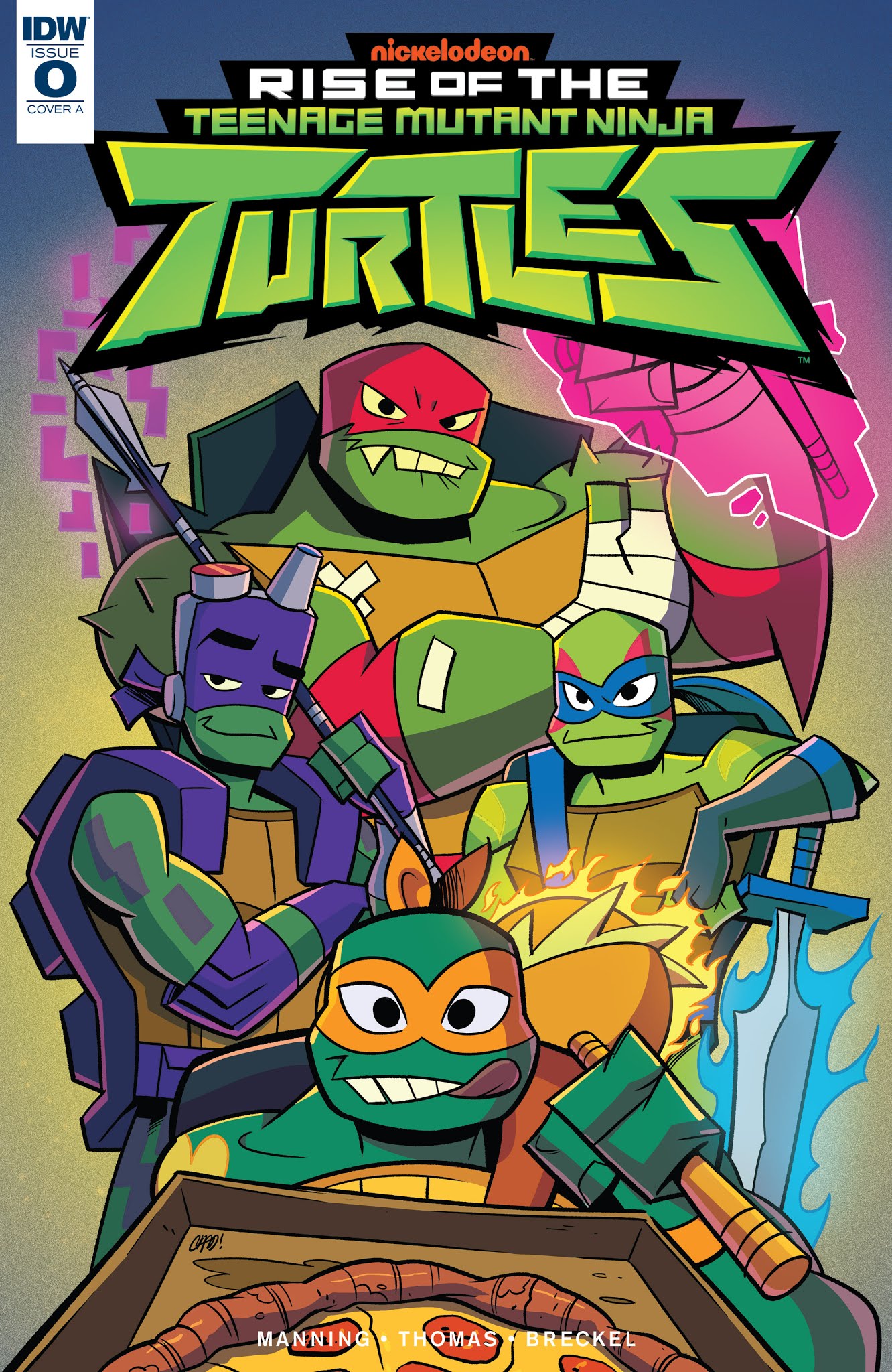 Read online Rise of the Teenage Mutant Ninja Turtles comic -  Issue #0 - 1
