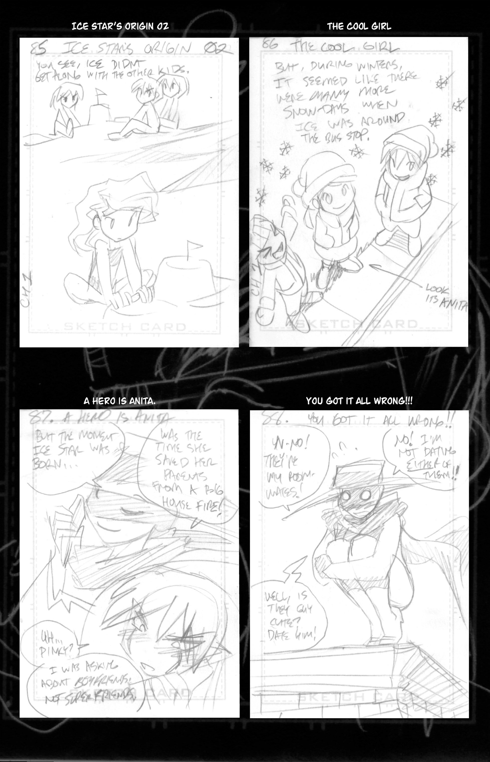 Read online Gold Digger: Sketchcard Album comic -  Issue # Full - 24
