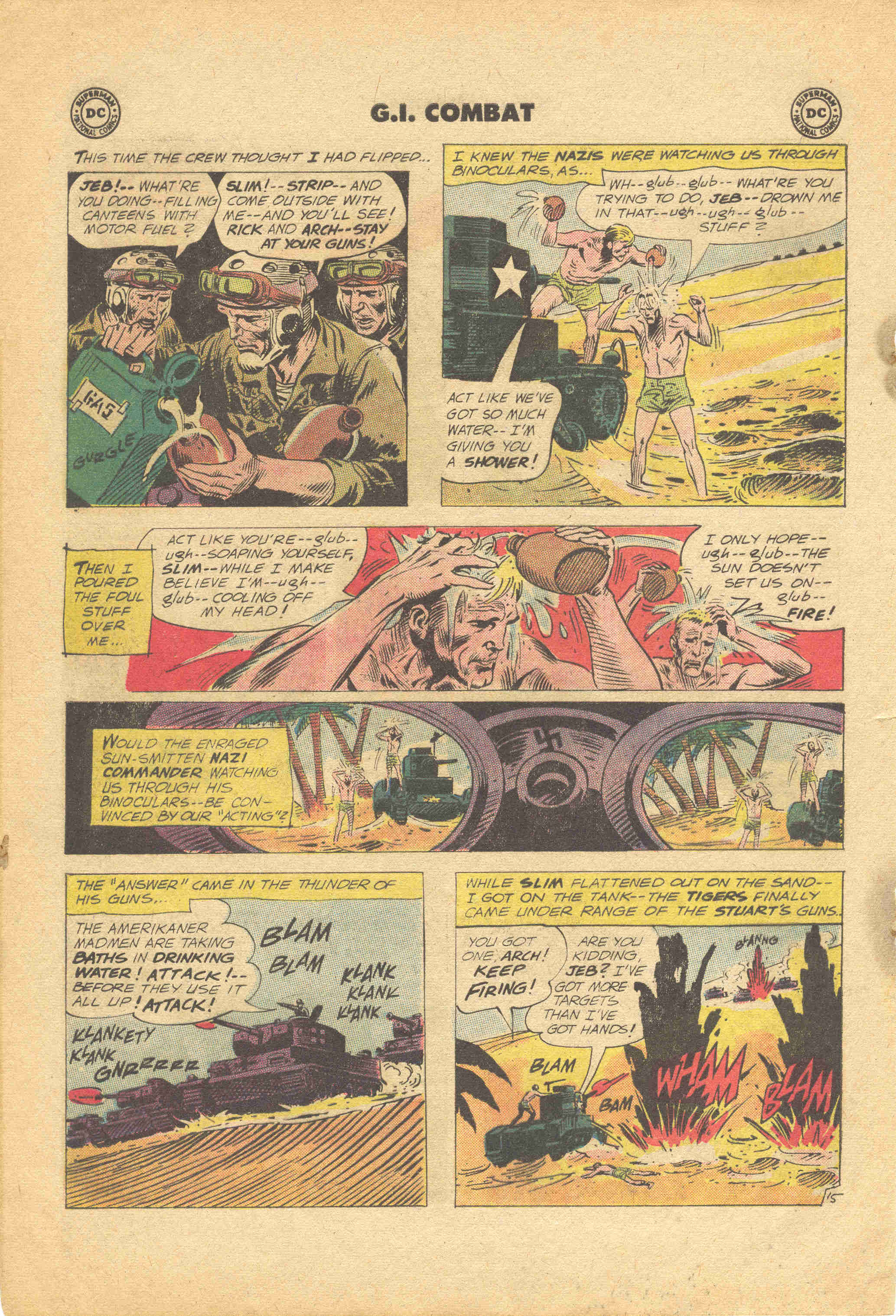 Read online G.I. Combat (1952) comic -  Issue #99 - 15